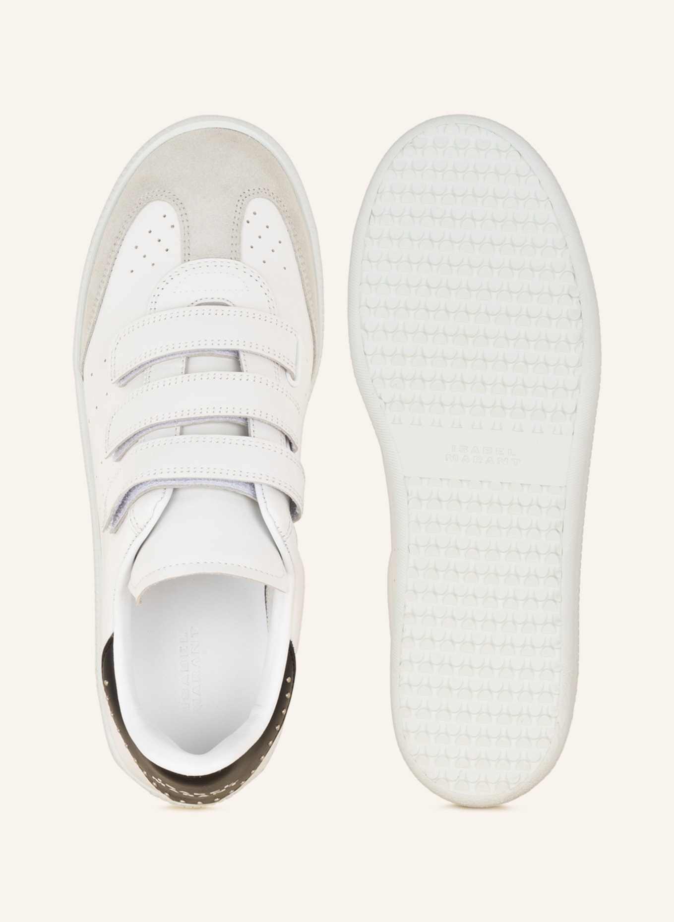 ISABEL MARANT Sneakers BETH, Color: WHITE/ BLACK/ GRAY (Image 5)