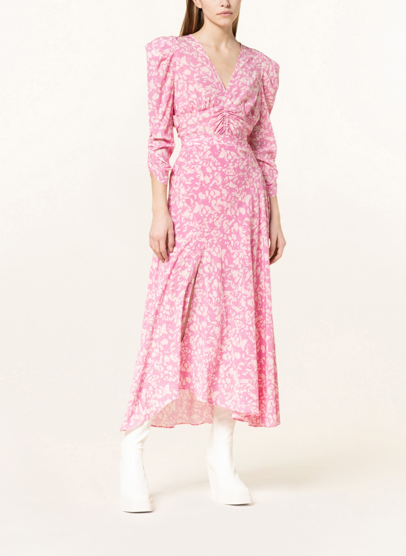 ISABEL MARANT Silk skirt SAKURA , Color: PINK/ LIGHT PINK (Image 2)