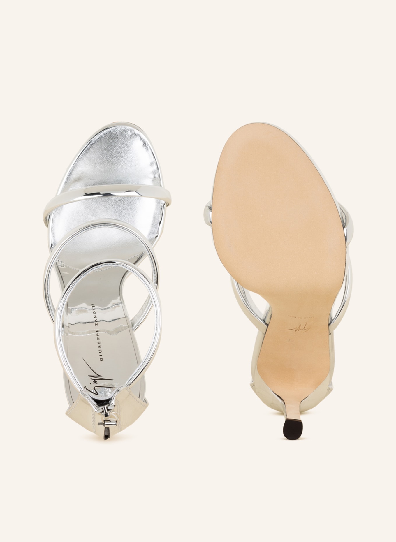 GIUSEPPE ZANOTTI DESIGN Sandals, Color: SILVER (Image 5)