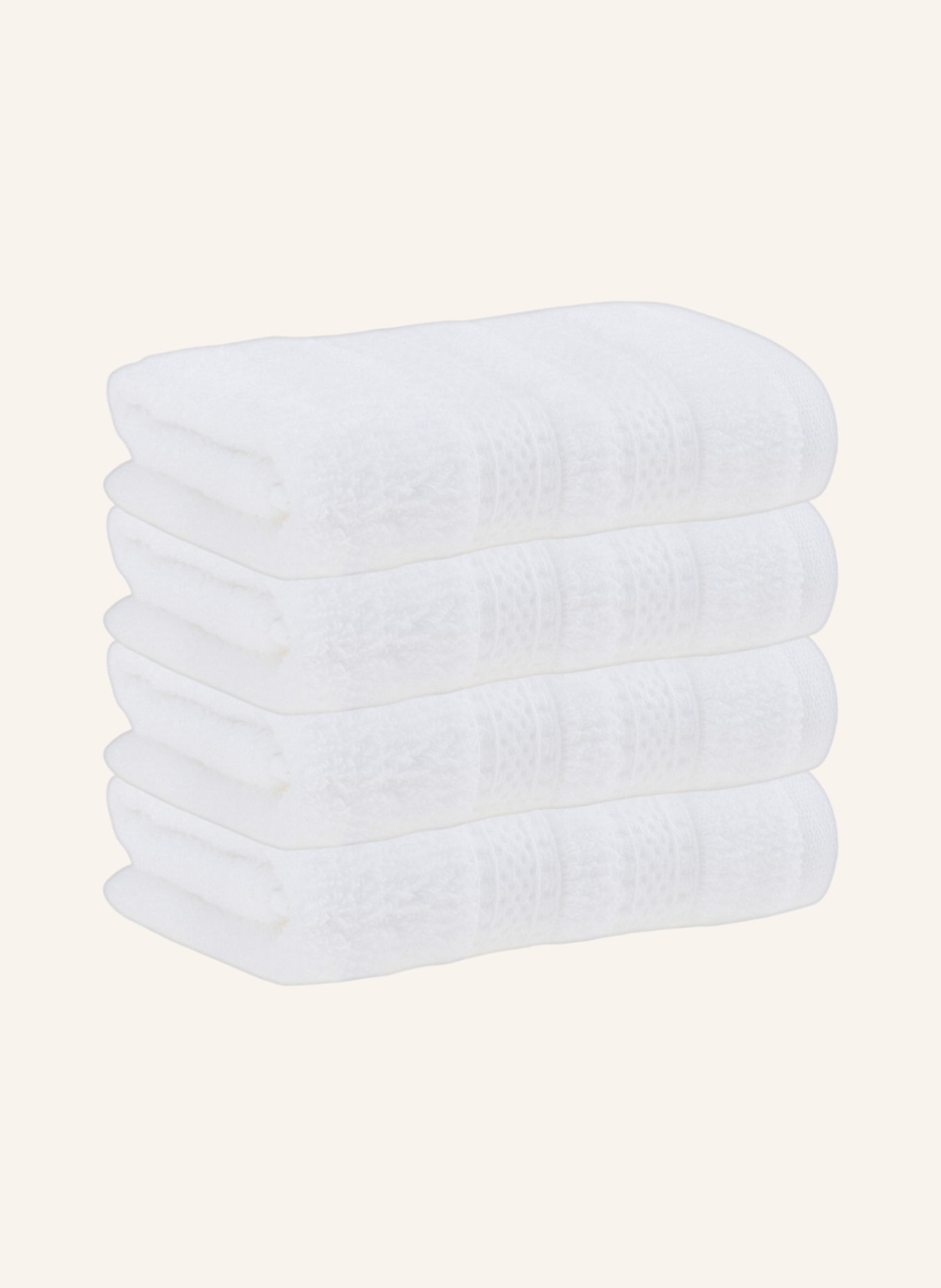 en VOGUE Ręcznik dla gości DUAL AIR, Kolor: KREMOWY (Obrazek 1)