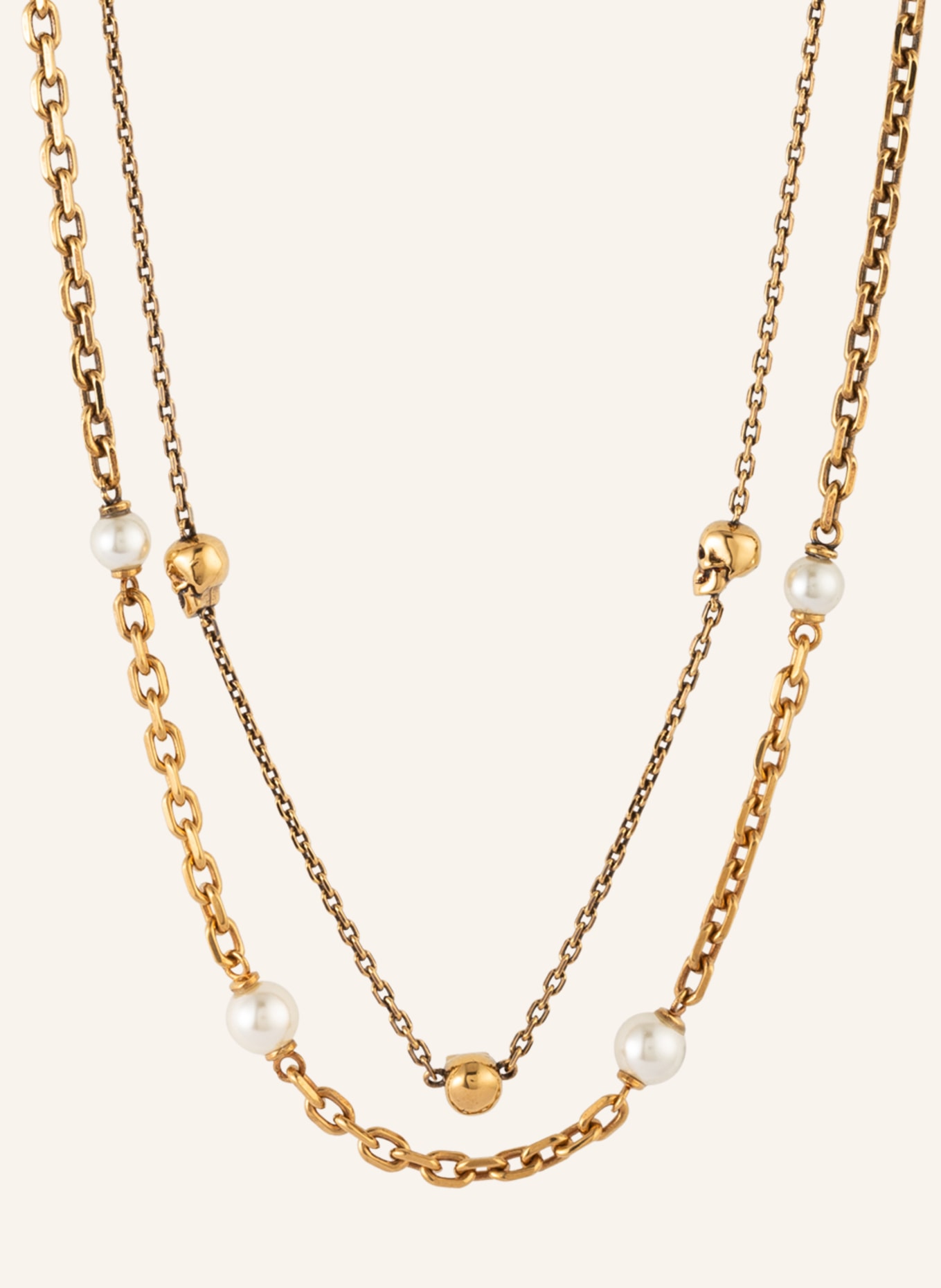 Alexander shop mcqueen necklace