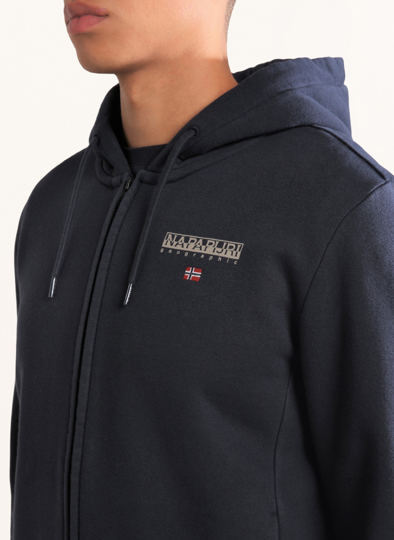 NAPAPIJRI Sweatjacke AYAS: DUNKELBLAU