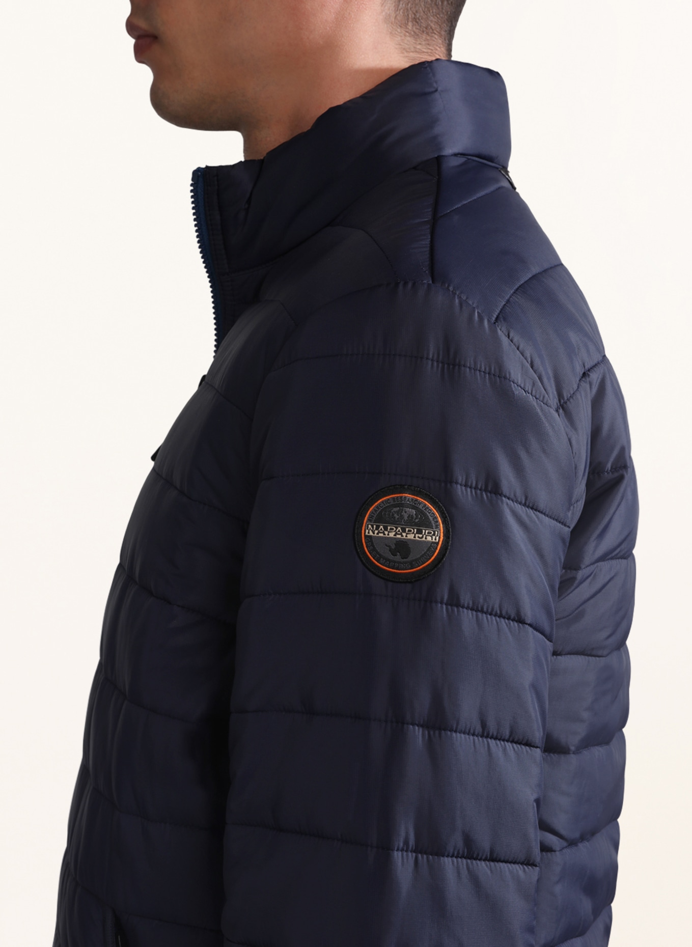 NAPAPIJRI Quilted jacket ACALMAR, Color: DARK BLUE (Image 4)