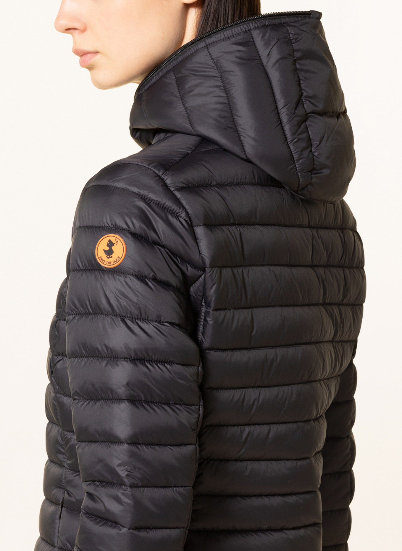 SAVE THE DUCK Quilted jacket GIGA DIZY in black