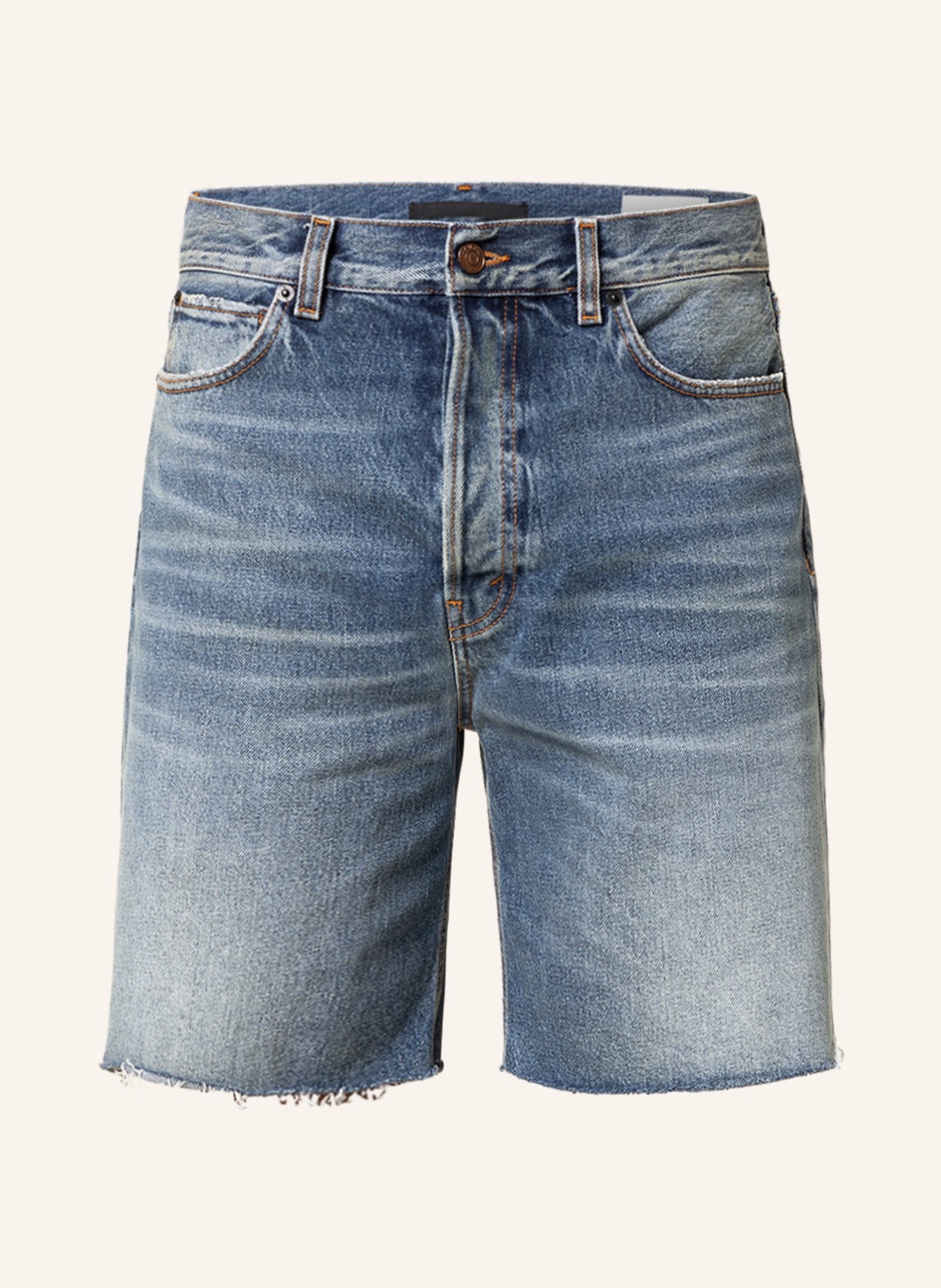 HAIKURE Denim shorts LOUISE, Color: L0721 MID BLUE (Image 1)