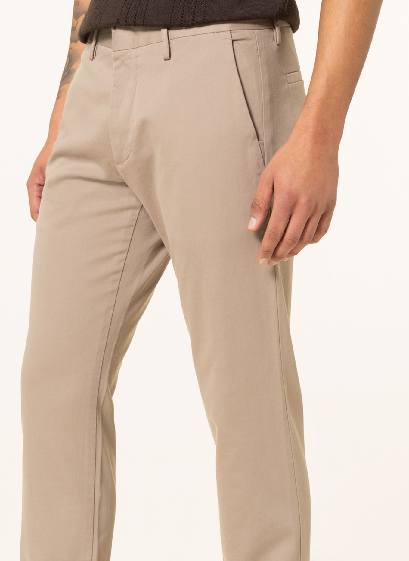 NN.07 Chinos THEO Regular Fit, Color: LIGHT BROWN (Image 5)