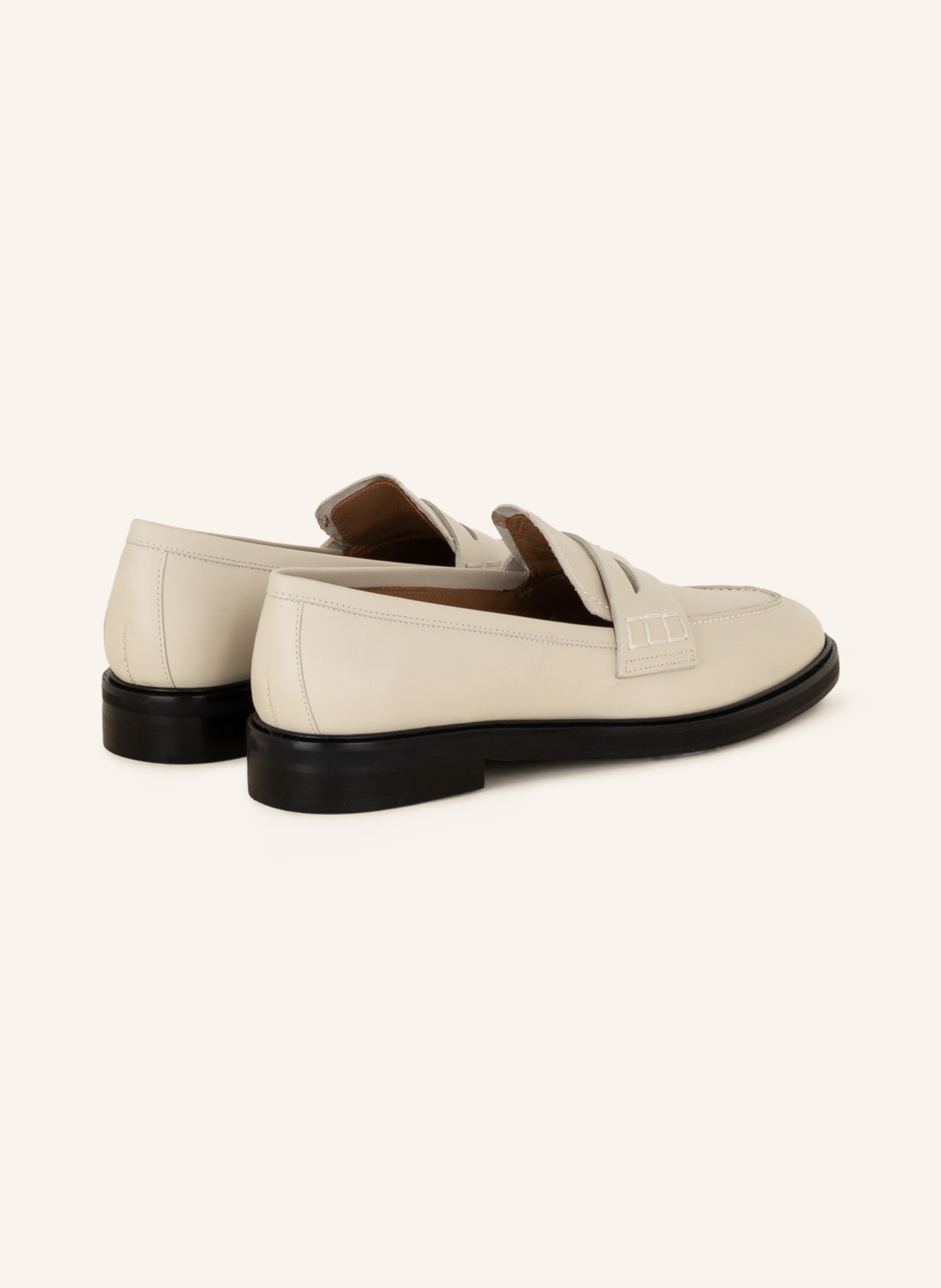 Flattered Penny loafers SARA, Color: CREAM (Image 2)