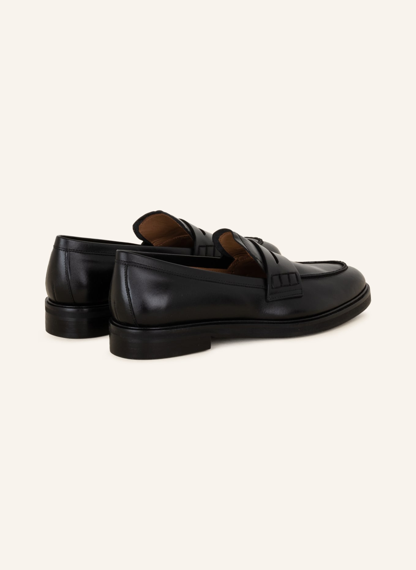 Flattered Penny loafers SARA, Color: BLACK (Image 2)