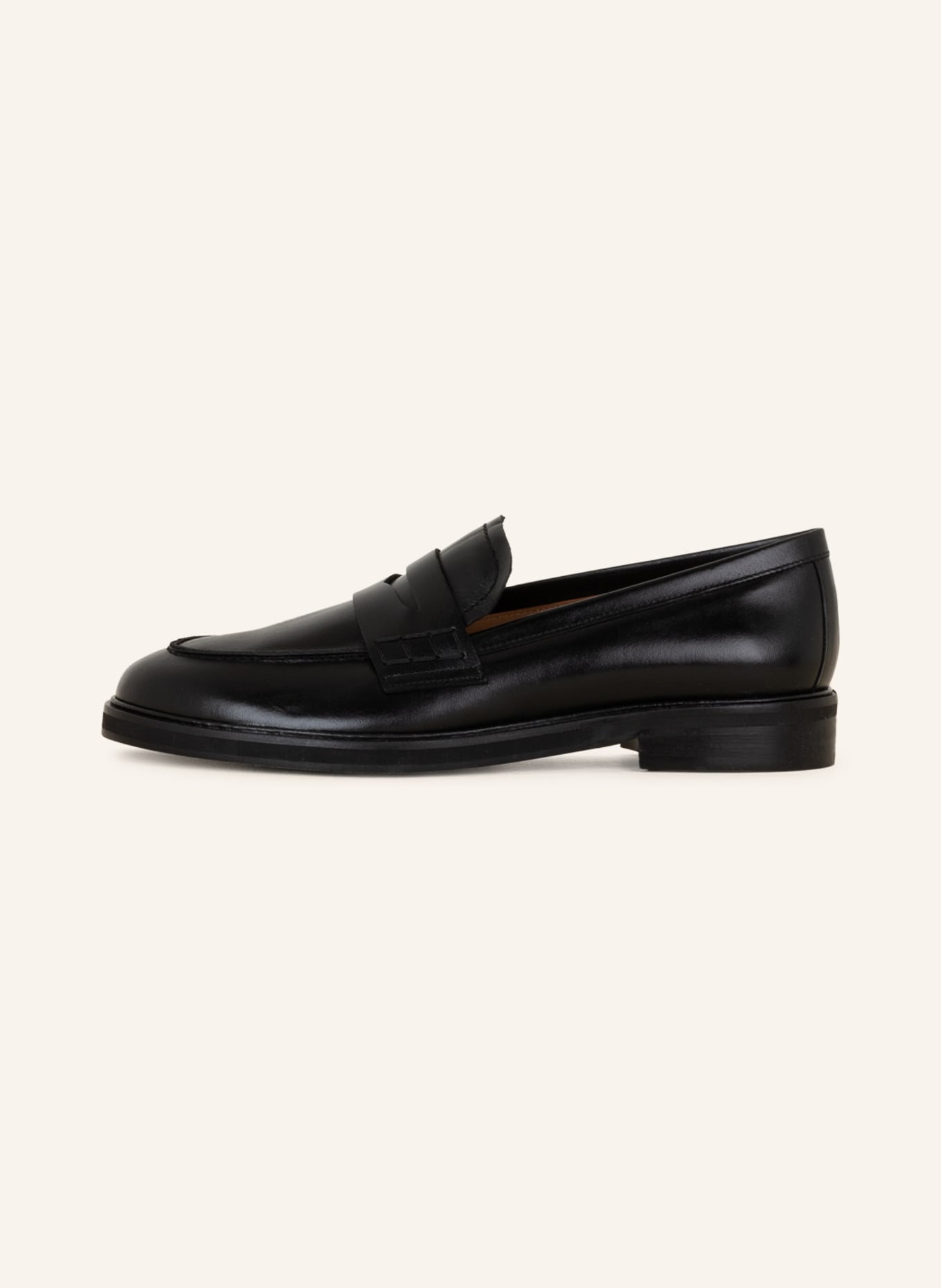 Flattered Penny loafers SARA, Color: BLACK (Image 4)