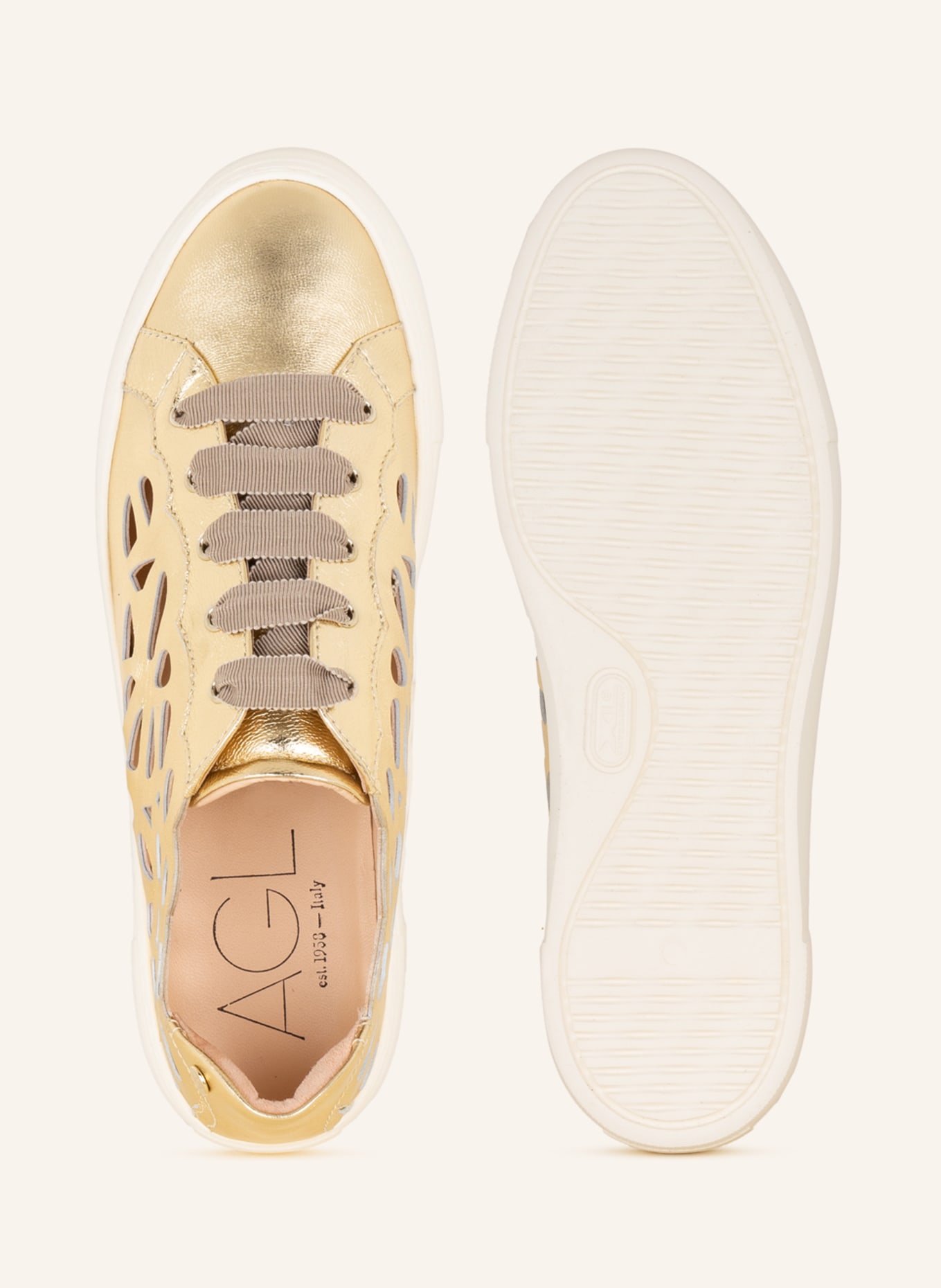AGL Sneakers MANDI, Color: GOLD (Image 5)