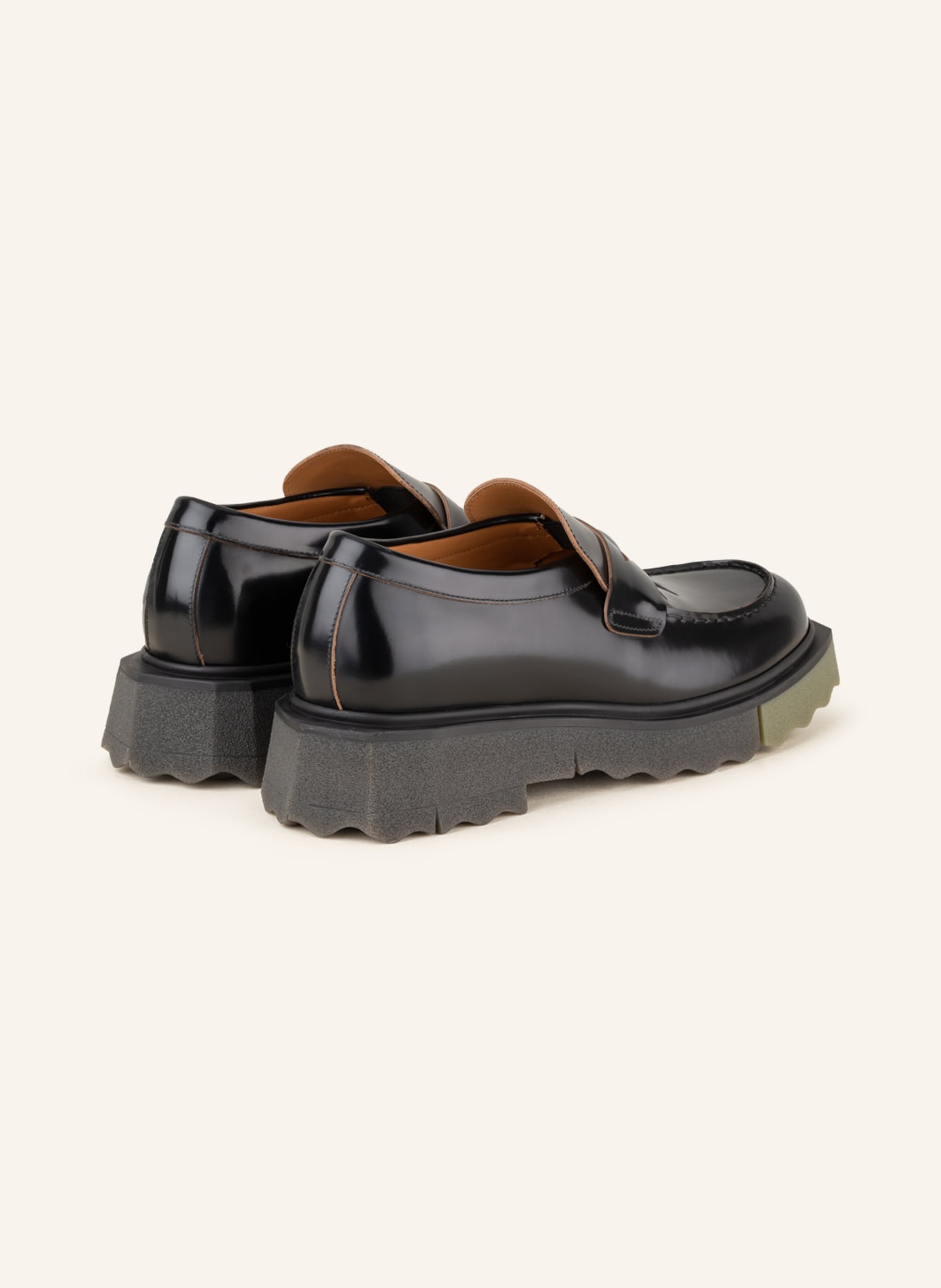 Off-White Loafers , Color: BLACK (Image 2)