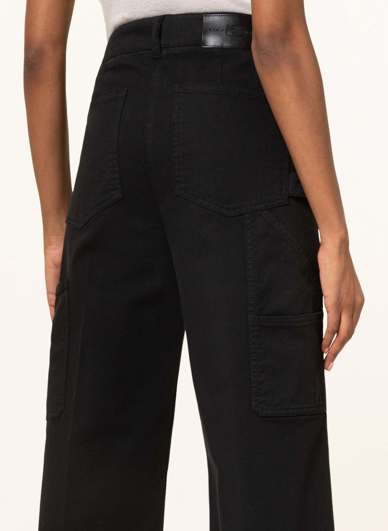 LUISA CERANO Pants , Color: BLACK (Image 5)
