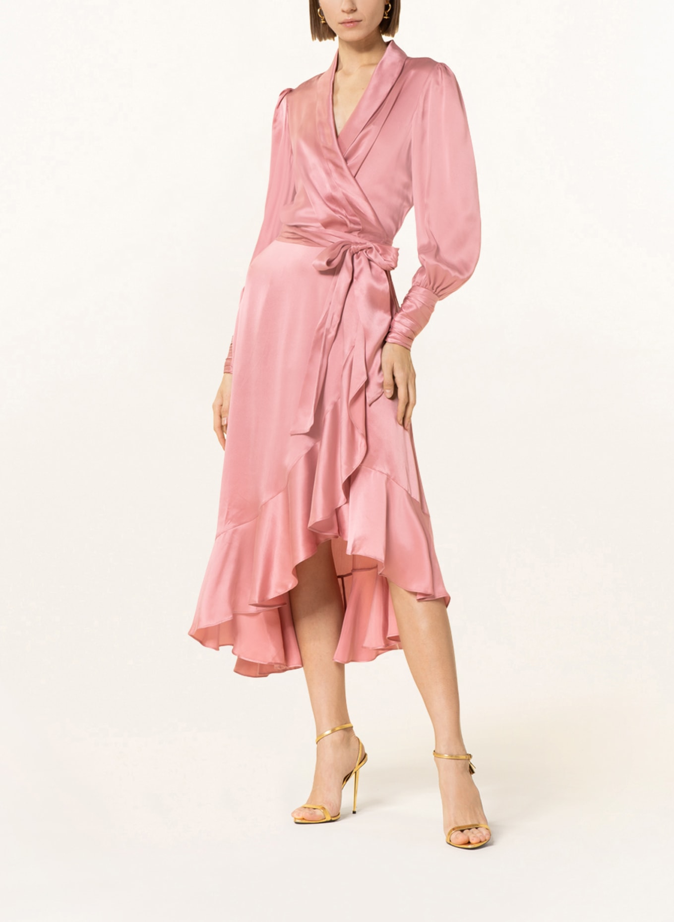 ZIMMERMANN Wrap dress made of silk, Color: PINK (Image 2)