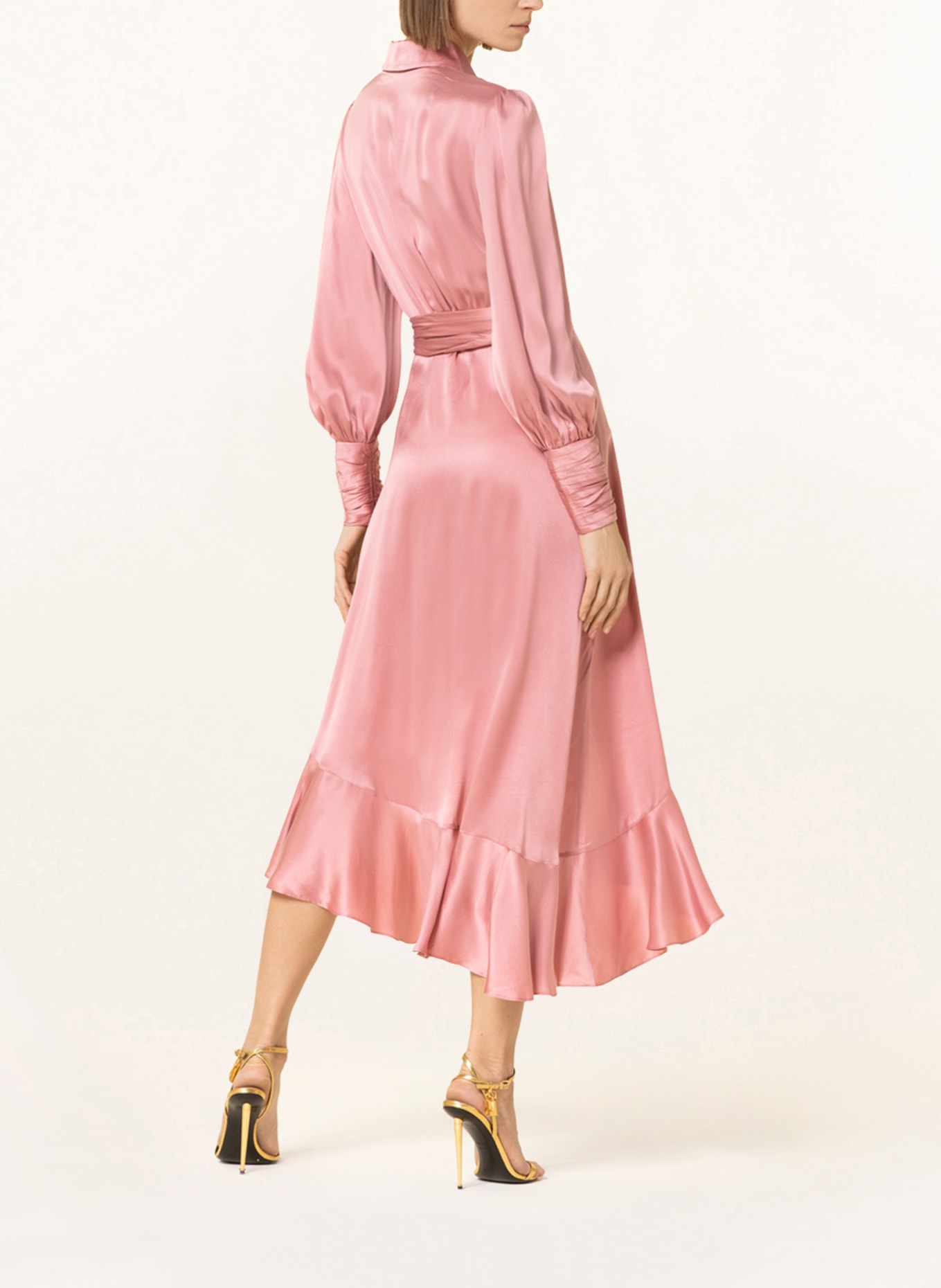 ZIMMERMANN Wrap dress made of silk, Color: PINK (Image 3)