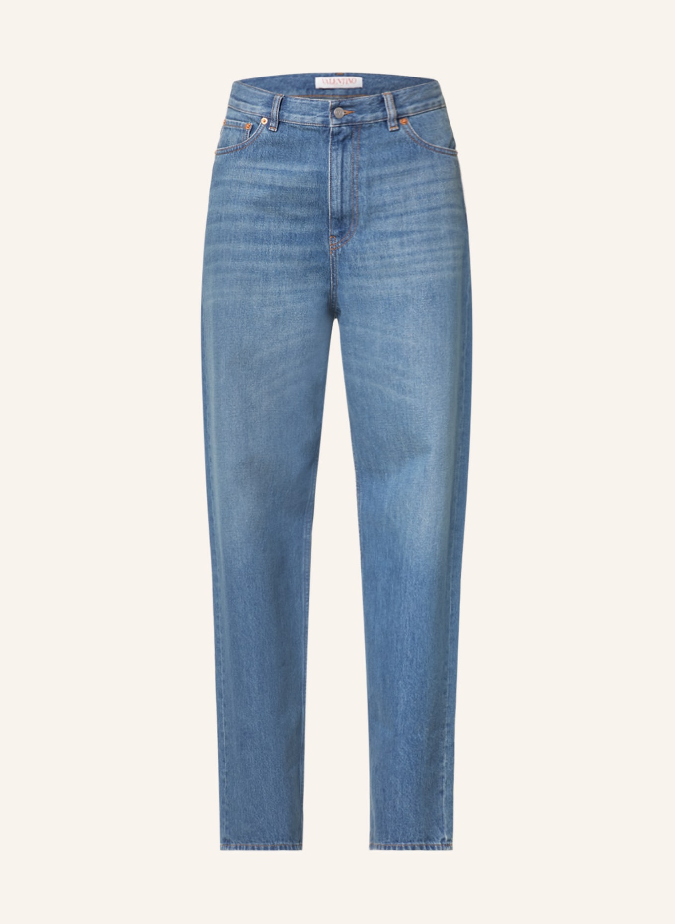 VALENTINO Straight Jeans, Farbe: 558 MEDIUM BLUE DENIM (Bild 1)