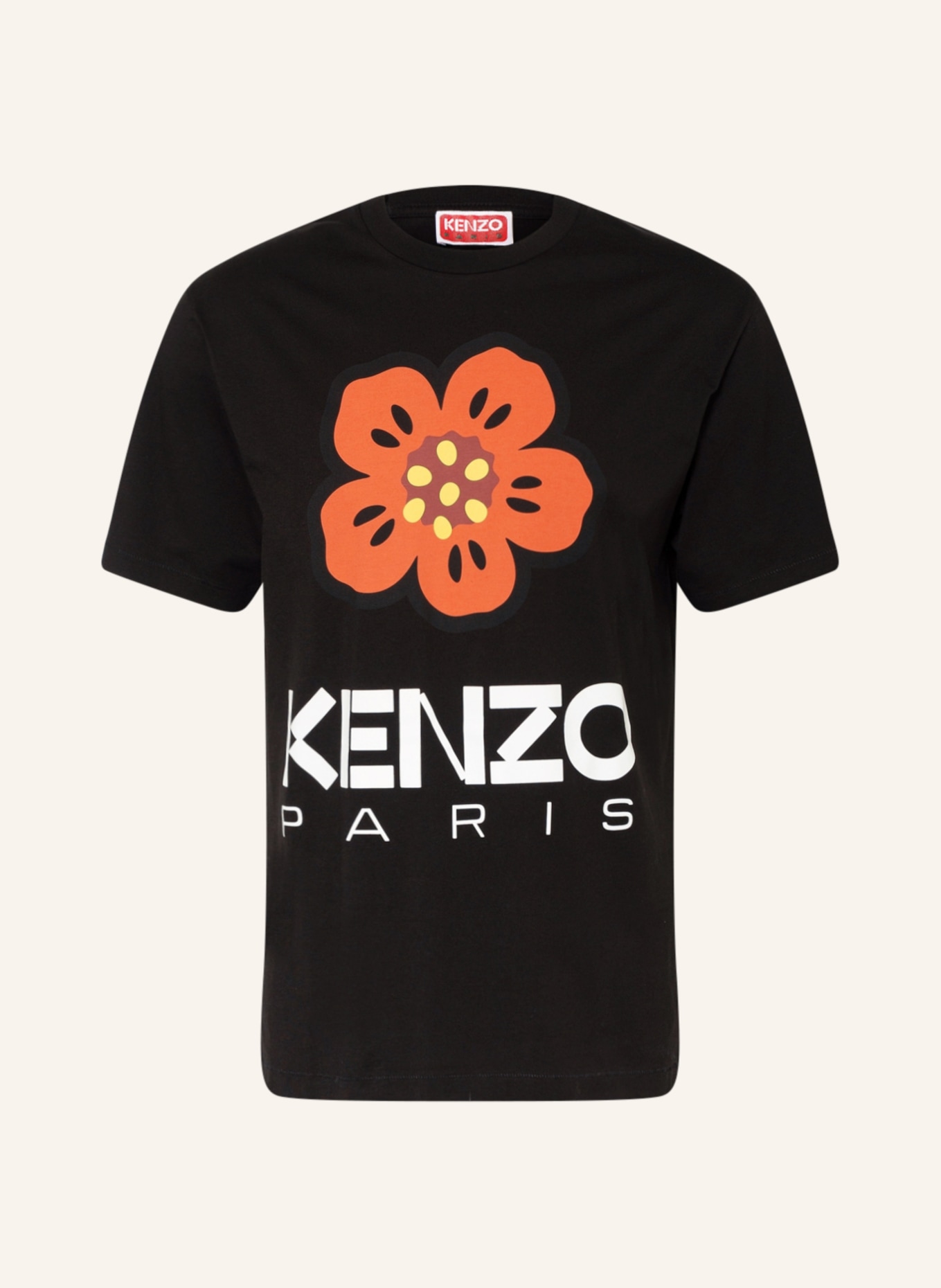 KENZO T-shirt BOKE FLOWER, Color: BLACK/ WHITE (Image 1)