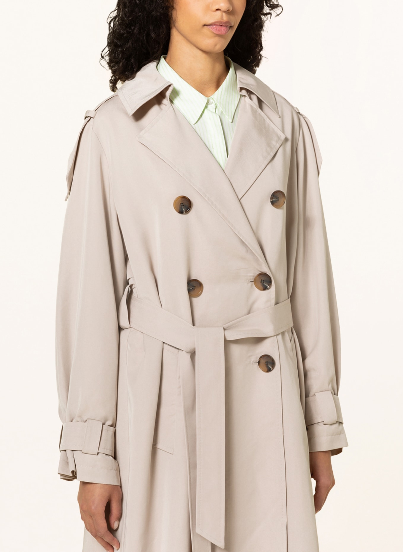 comma Trench coat, Color: NUDE (Image 4)