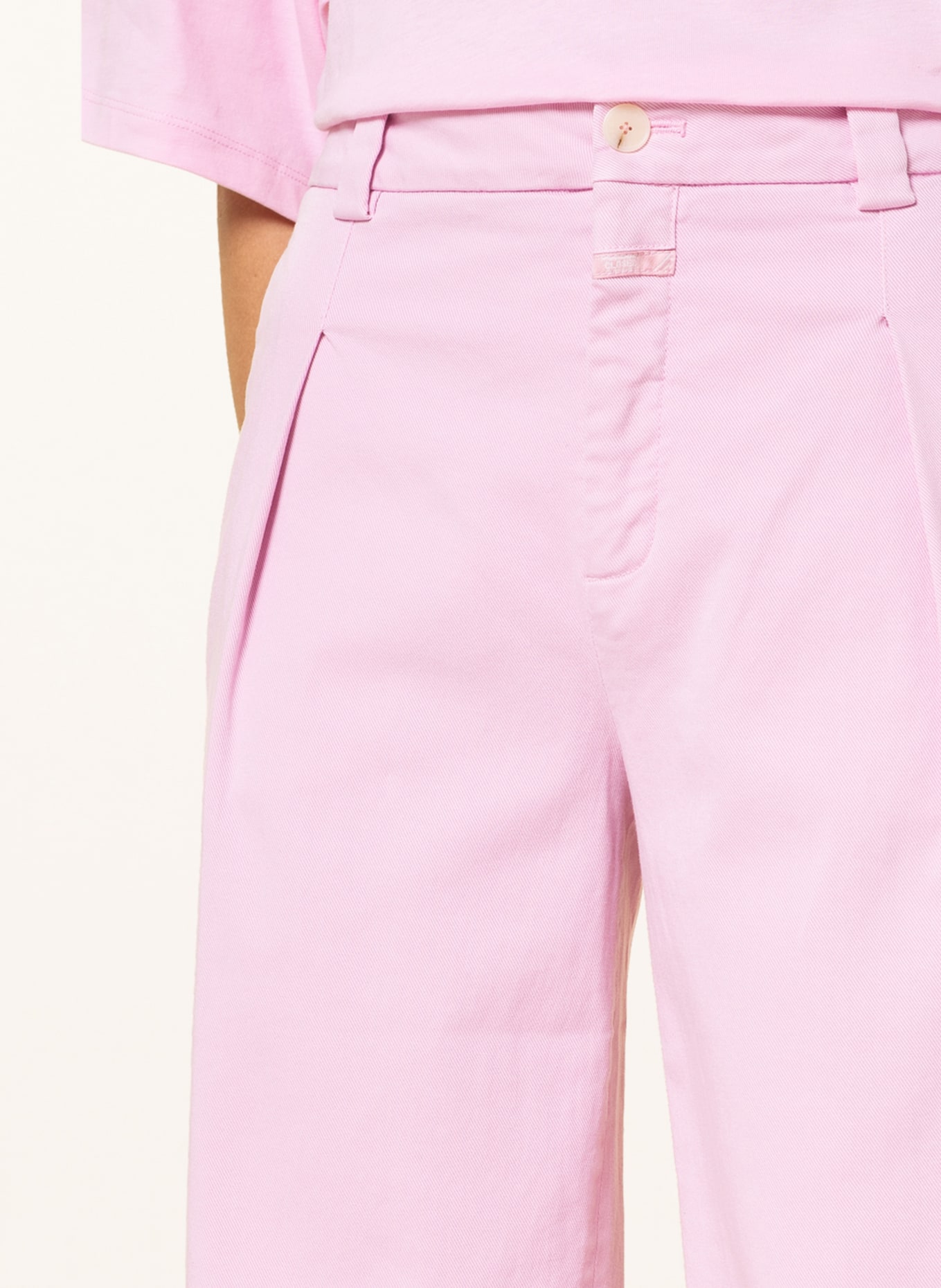 CLOSED Wide leg trousers BROOKS, Color: 878 DAHLIA PINK (Image 5)