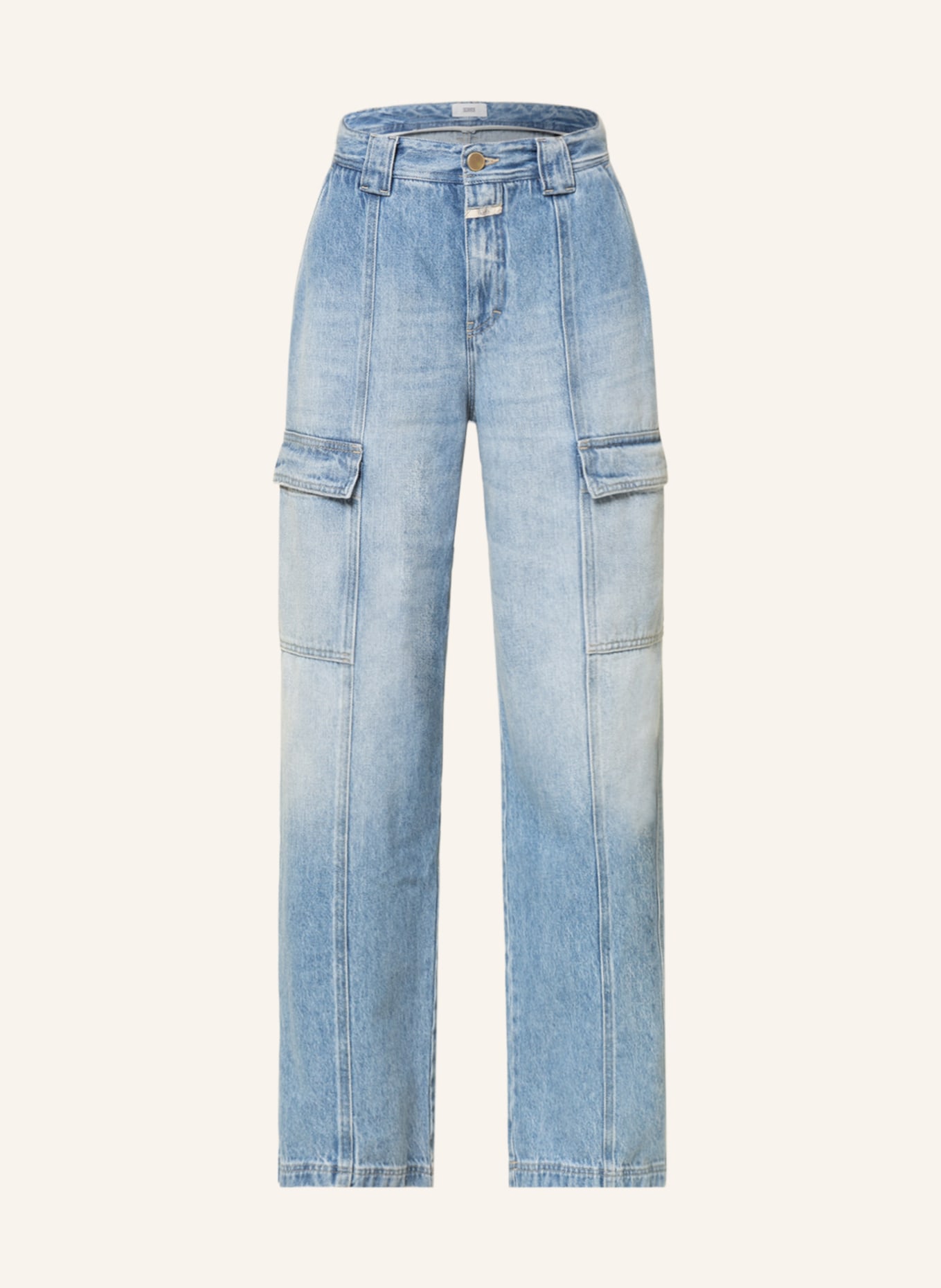 CLOSED Jeansy bojówki ROYE, Kolor: MBL MID BLUE (Obrazek 1)
