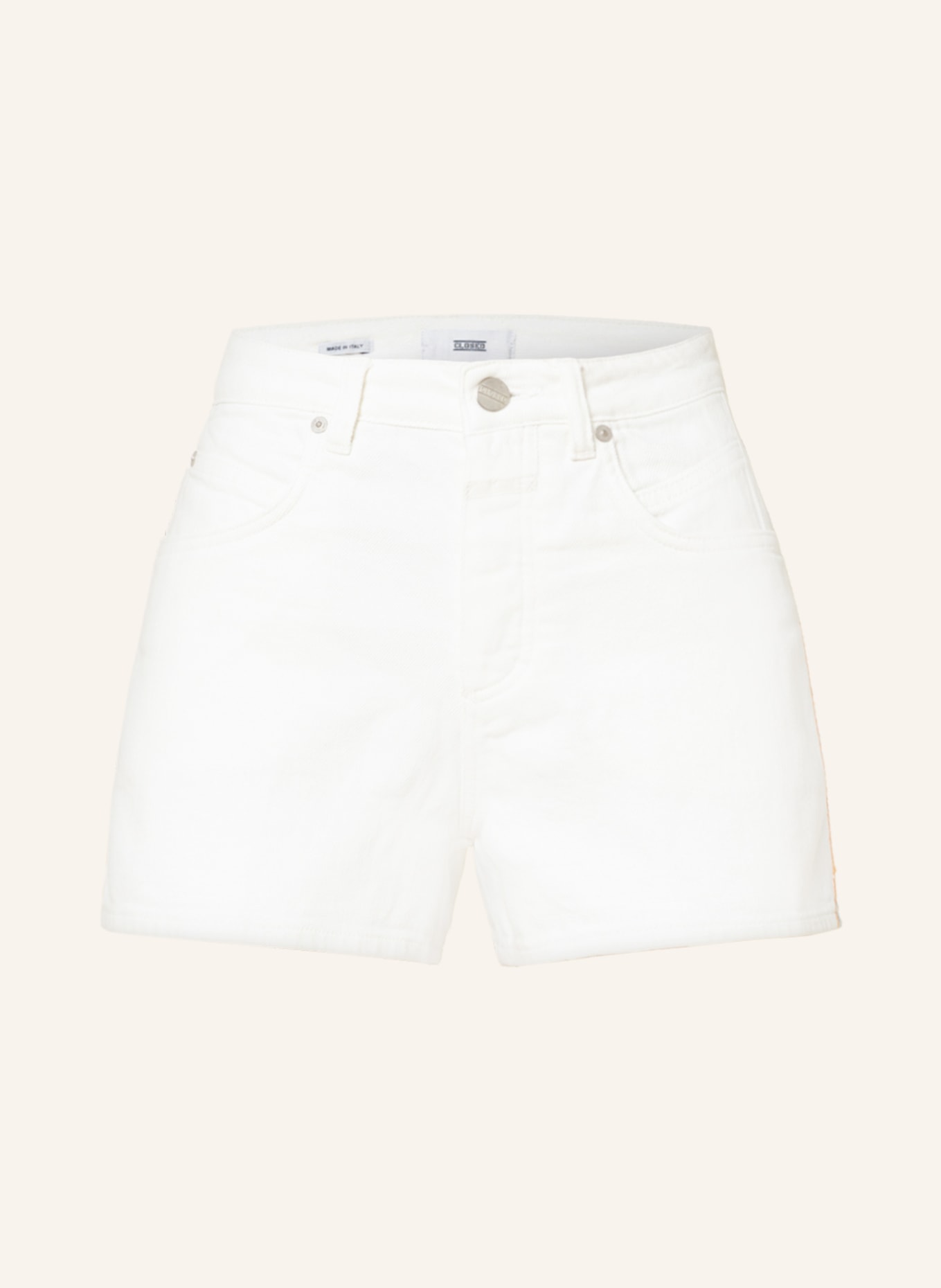 CLOSED Denim shorts KLAIRE, Color: 200 WHITE (Image 1)
