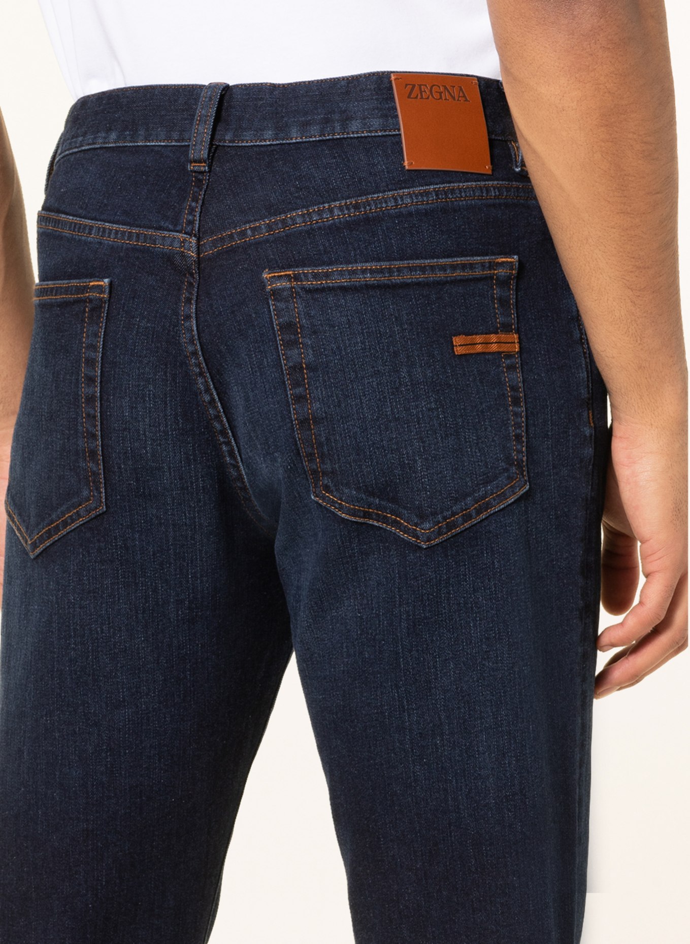 ZEGNA Jeans comfort fit, Color: 001 DARK BLUE (Image 6)