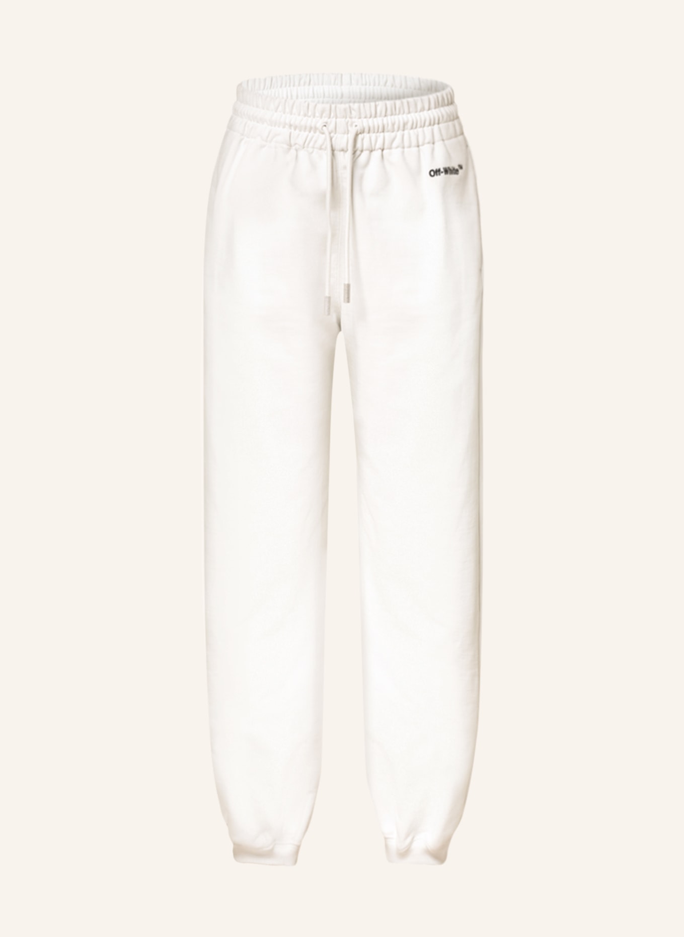 Off-White Sweatpants in white