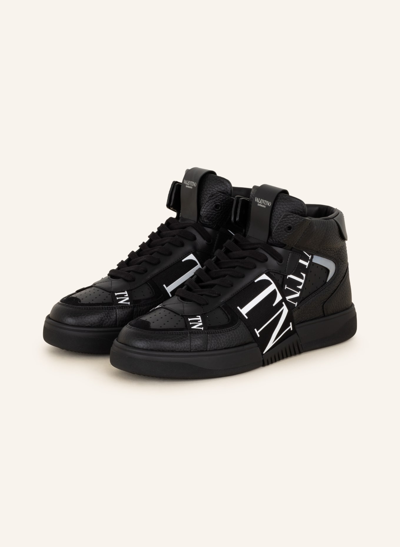 VALENTINO GARAVANI High-top sneakers VL7N, Color: BLACK/ WHITE (Image 1)
