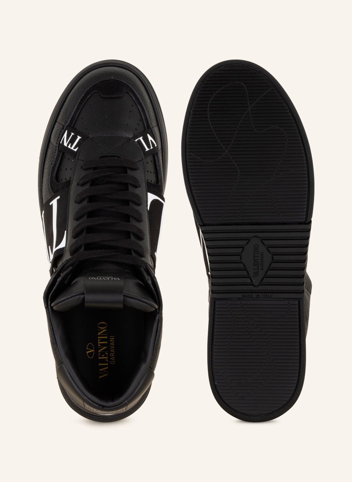 VALENTINO GARAVANI High-top sneakers VL7N, Color: BLACK/ WHITE (Image 5)