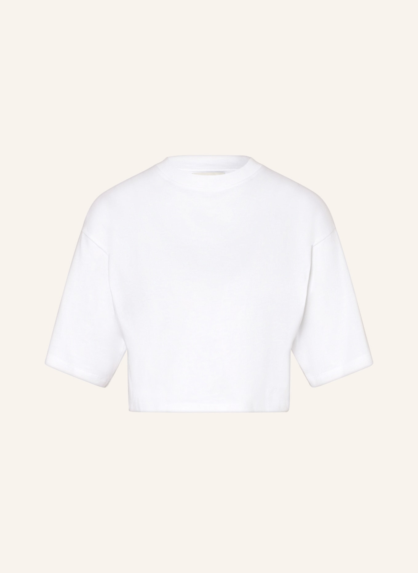 LOULOU STUDIO Cropped shirt GUPO, Color: WHITE (Image 1)