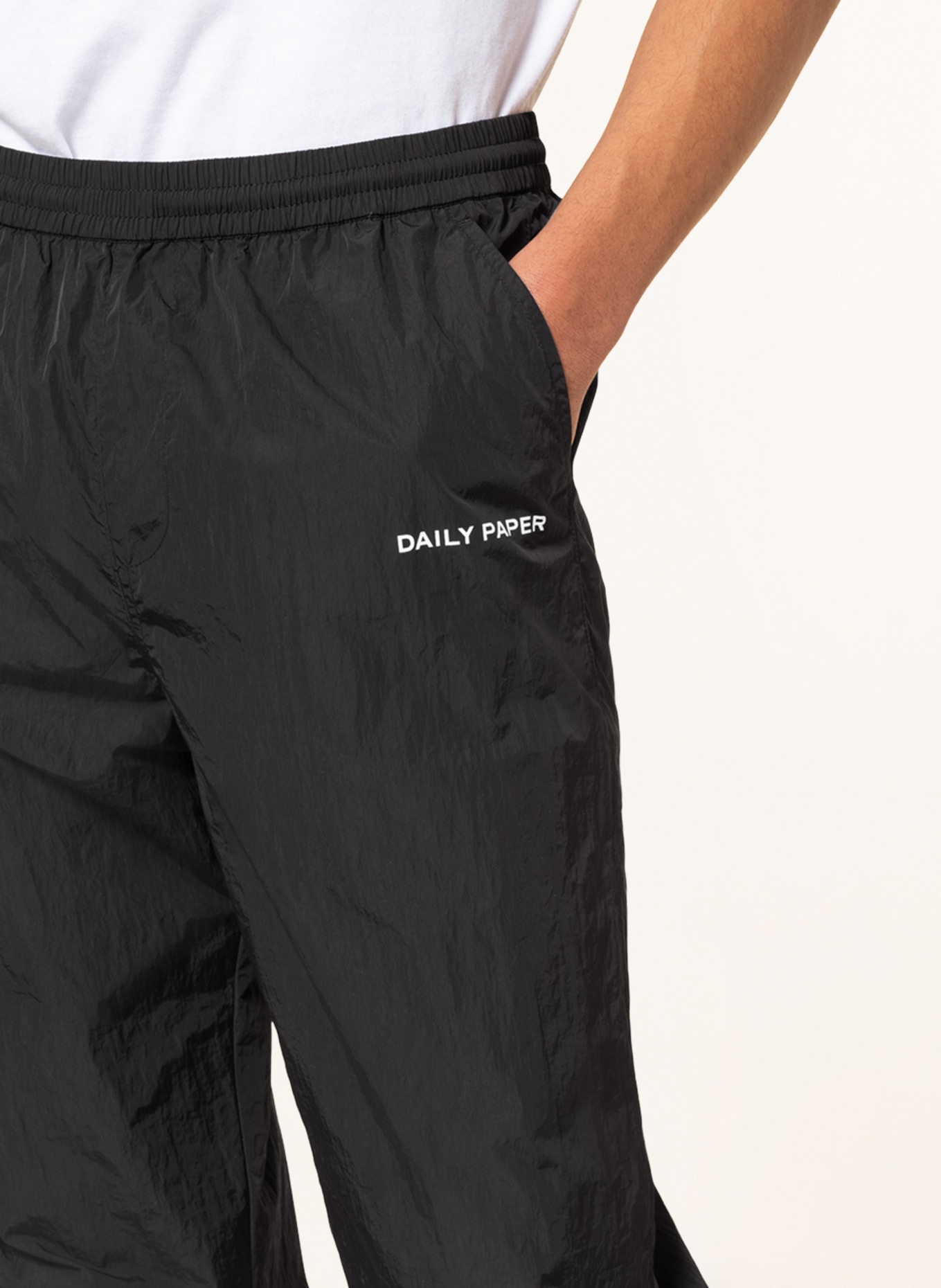DAILY PAPER Pants EWARD in jogger style, Color: BLACK (Image 5)