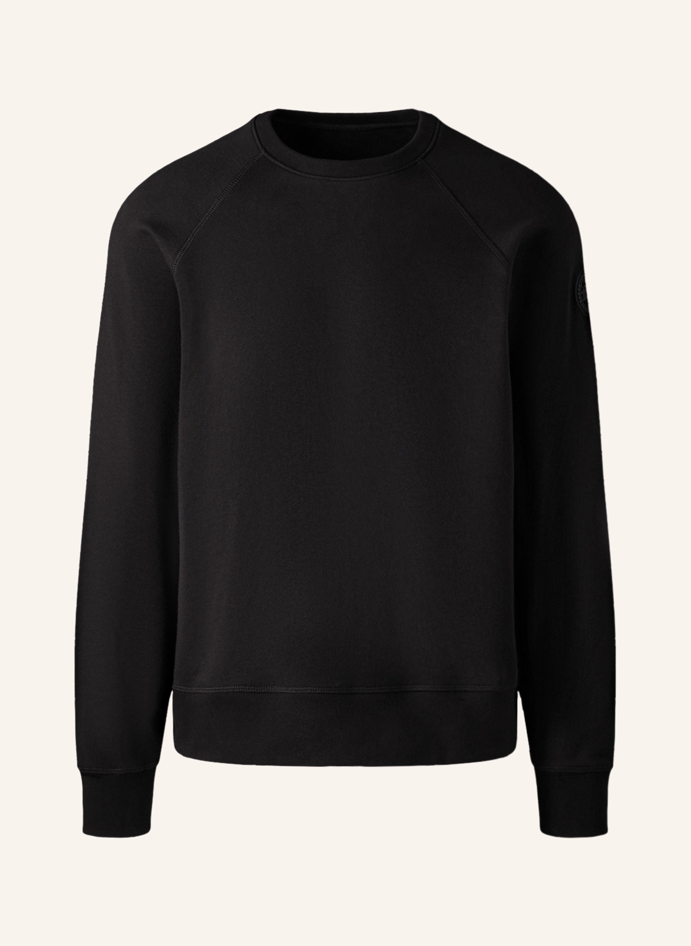 CANADA GOOSE Sweatshirt HURON, Color: BLACK (Image 1)