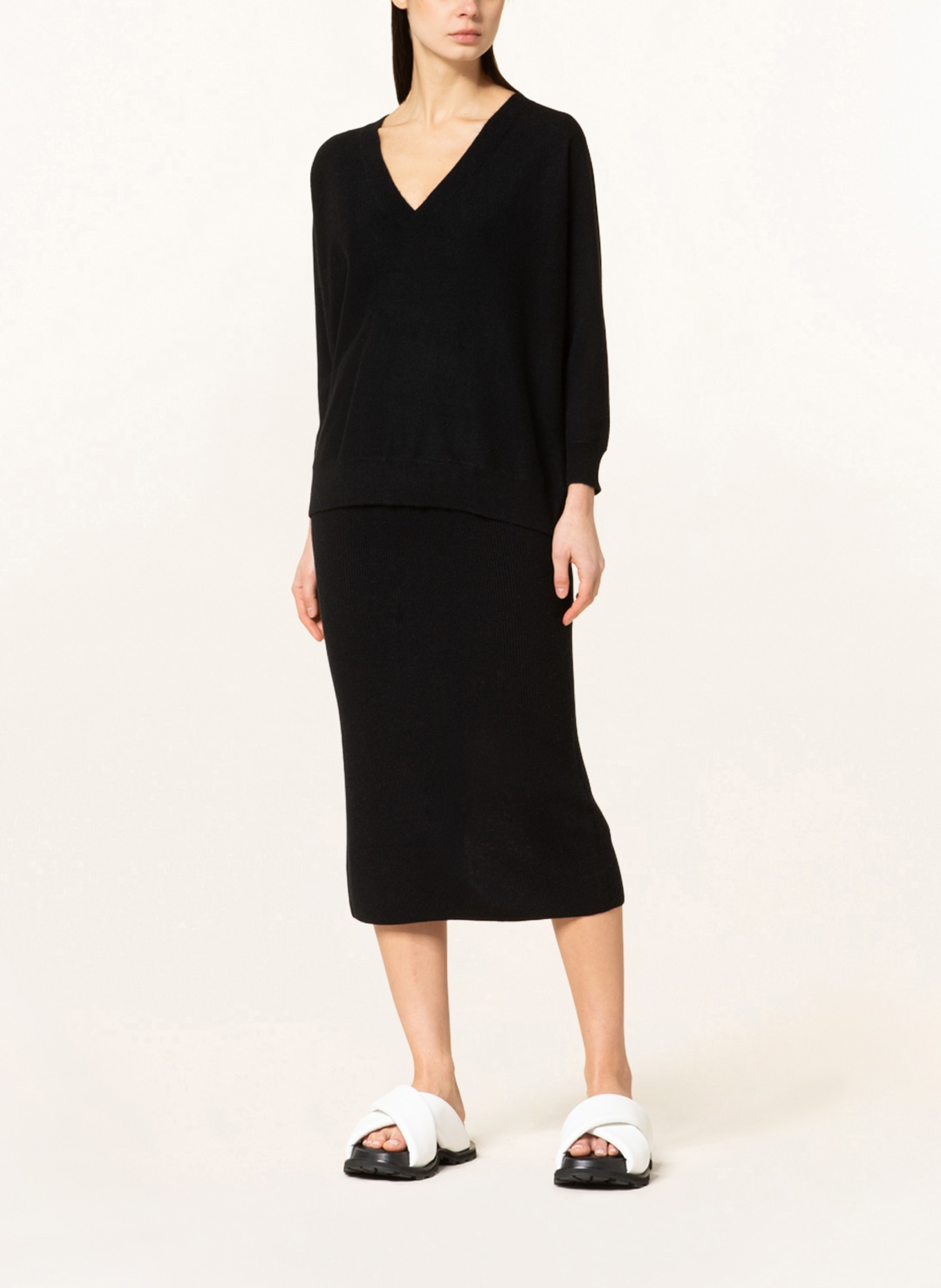 LISA YANG Cashmere sweater KENNY, Color: BLACK (Image 2)