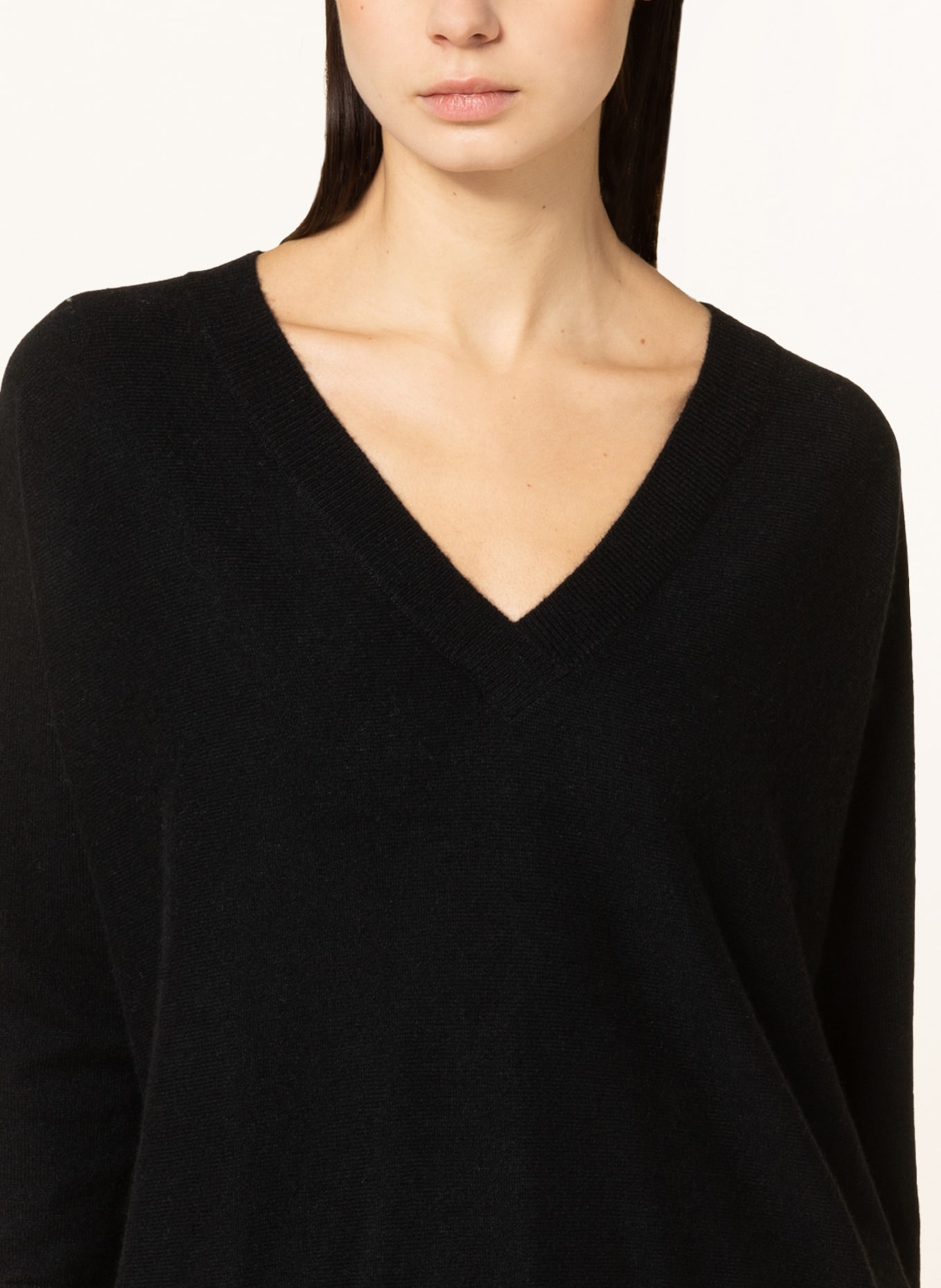 LISA YANG Cashmere sweater KENNY, Color: BLACK (Image 4)