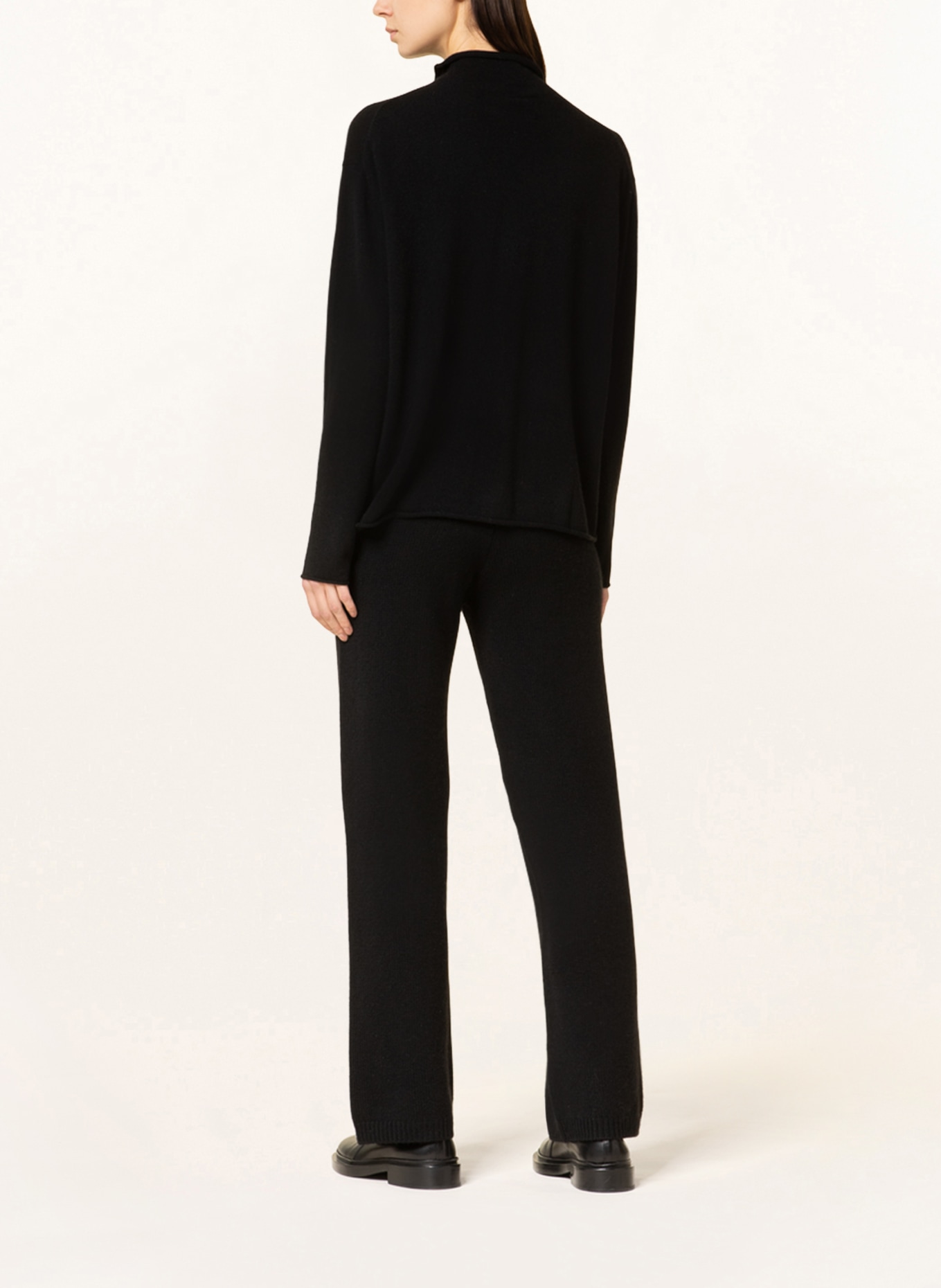 LISA YANG Cardigan ABBY in cashmere, Color: BLACK (Image 3)