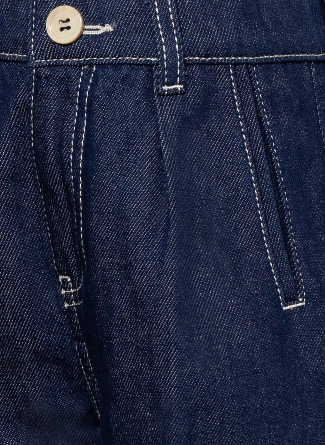 GUCCI Szorty jeansowe, Kolor: GRANATOWY (Obrazek 3)