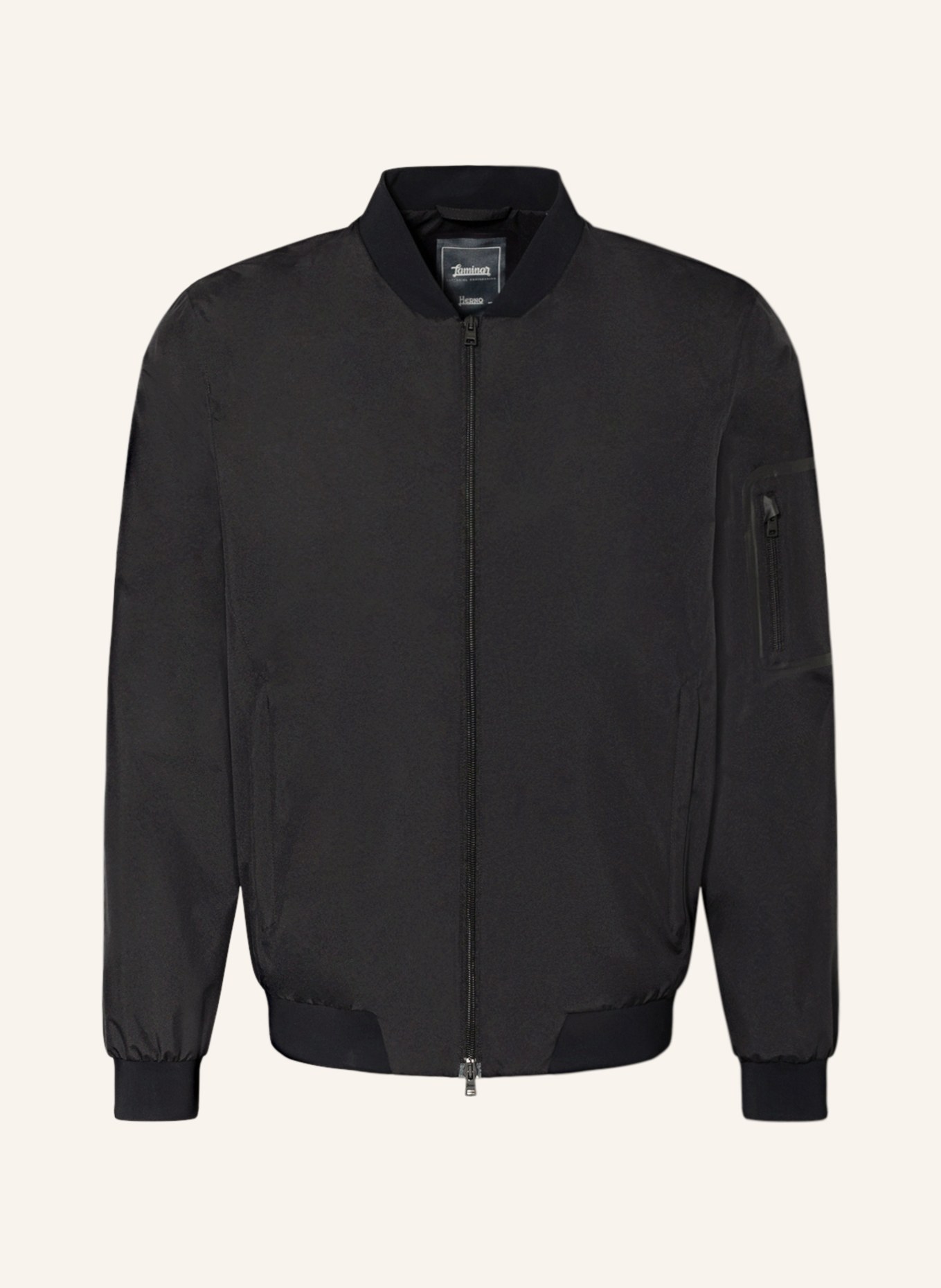 HERNO LAMINAR Bomber jacket , Color: BLACK (Image 1)