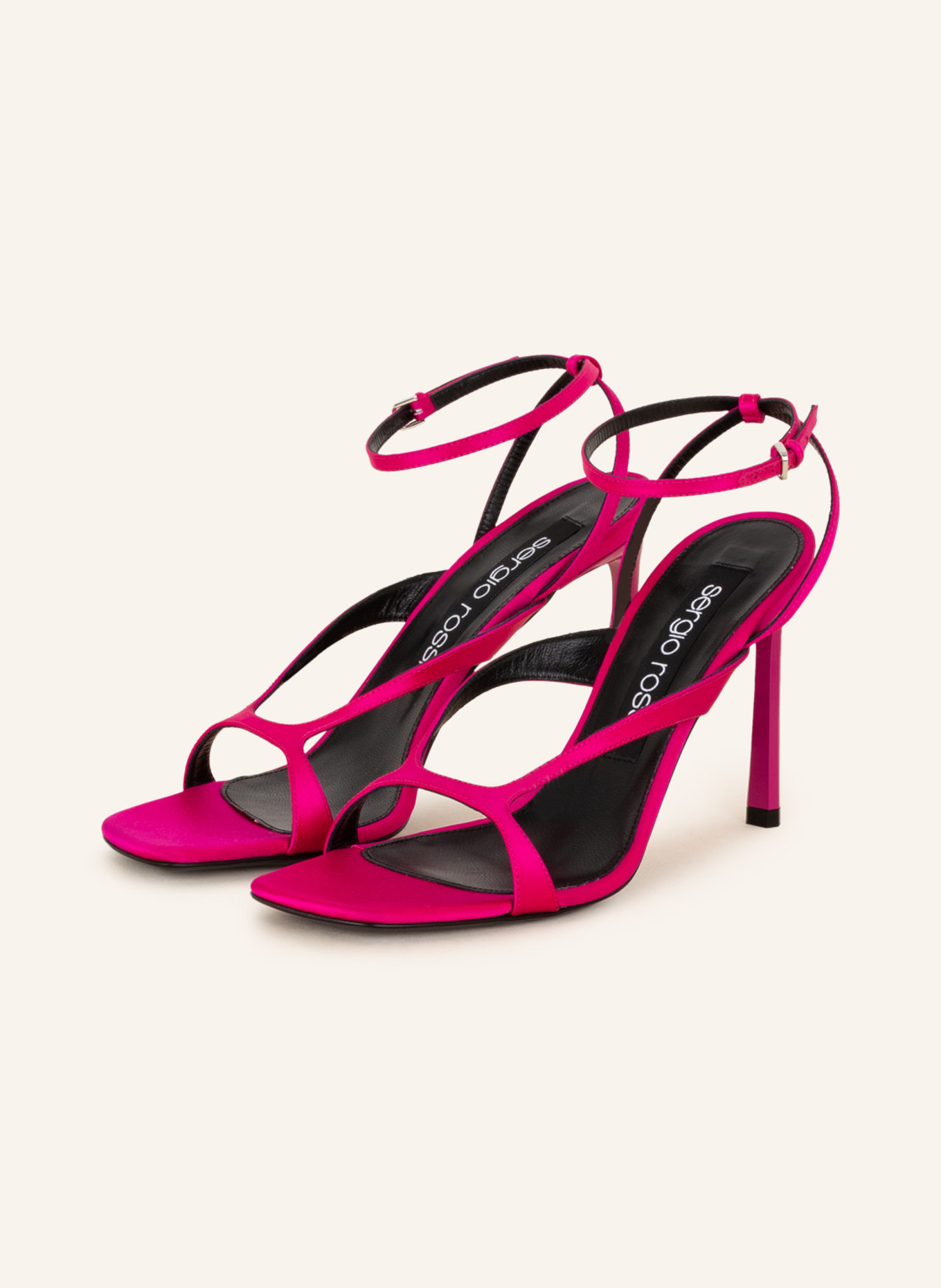 sergio rossi Sandaletten, Farbe: FUCHSIA (Bild 1)