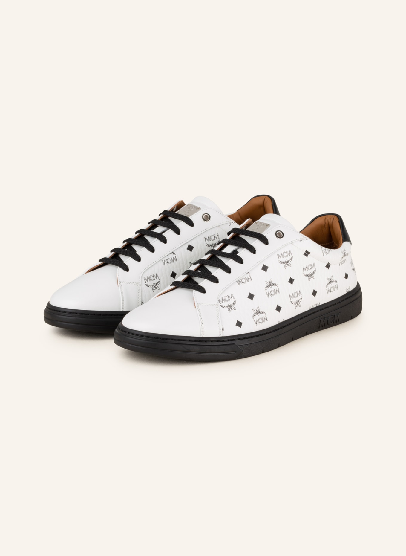 MCM Sneakers TERRAIN, Color: WHITE/ BLACK (Image 1)