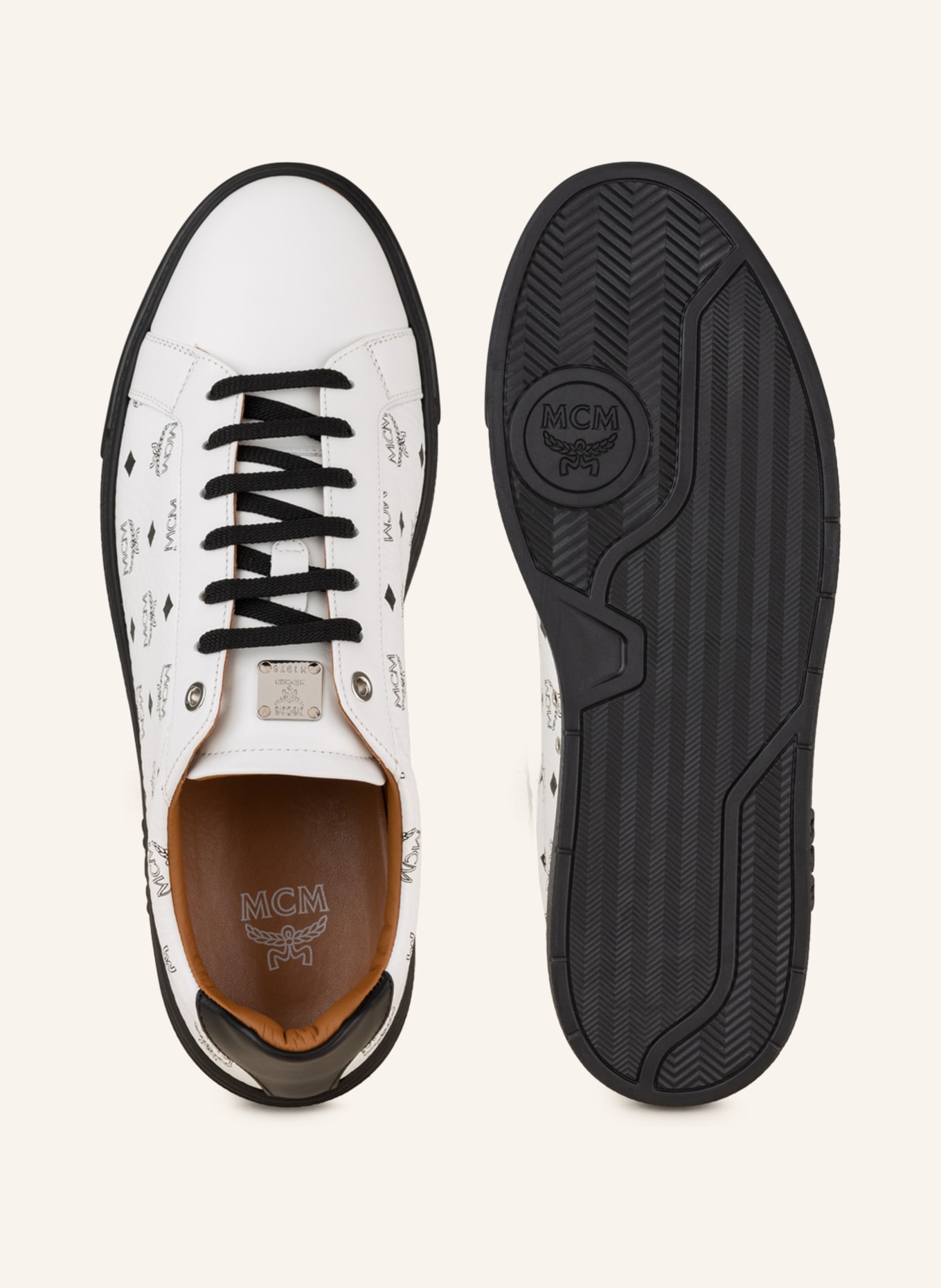 MCM Sneakers TERRAIN, Color: WHITE/ BLACK (Image 5)