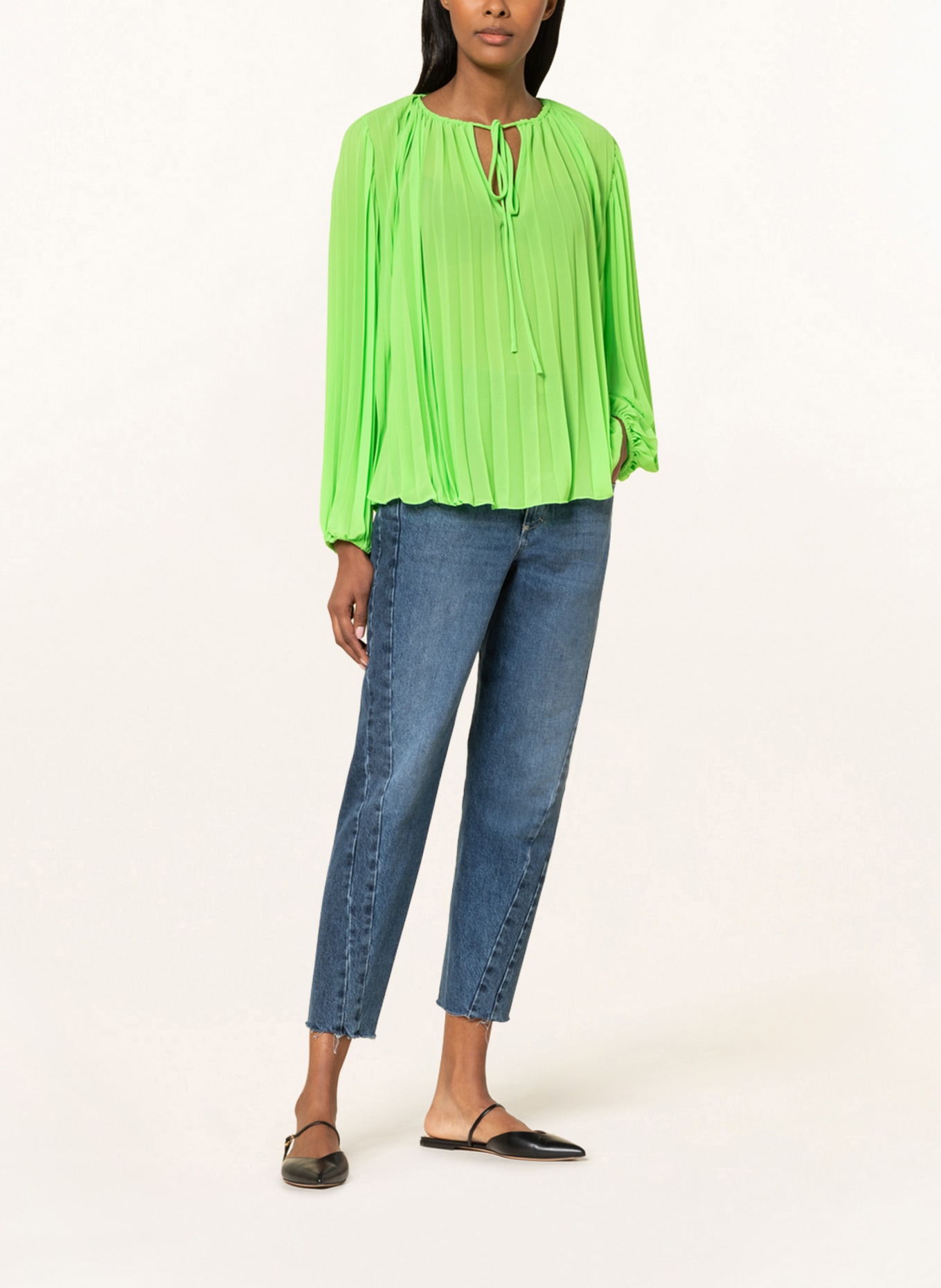 MRS & HUGS Shirt blouse, Color: LIGHT GREEN (Image 2)