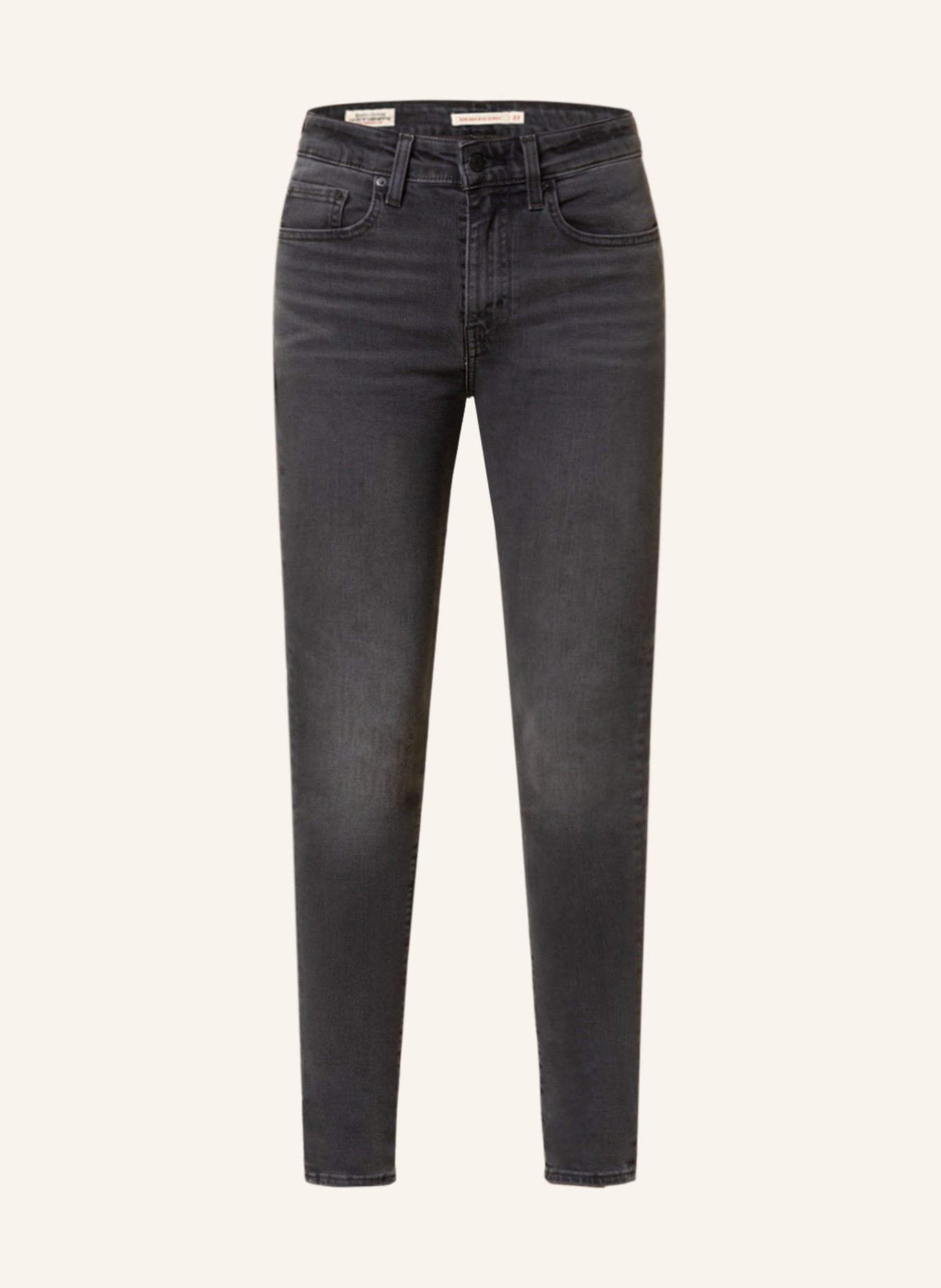 Levi's® Skinny Jeans 721, Farbe: 98 Blacks (Bild 1)