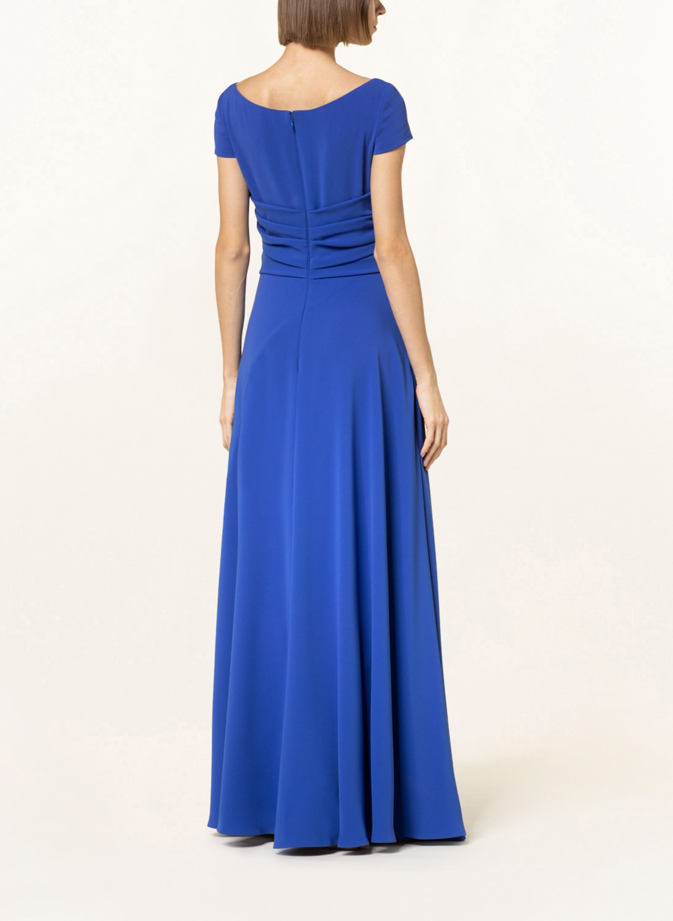 TALBOT RUNHOF Evening dress with ruffles, Color: DARK BLUE (Image 3)