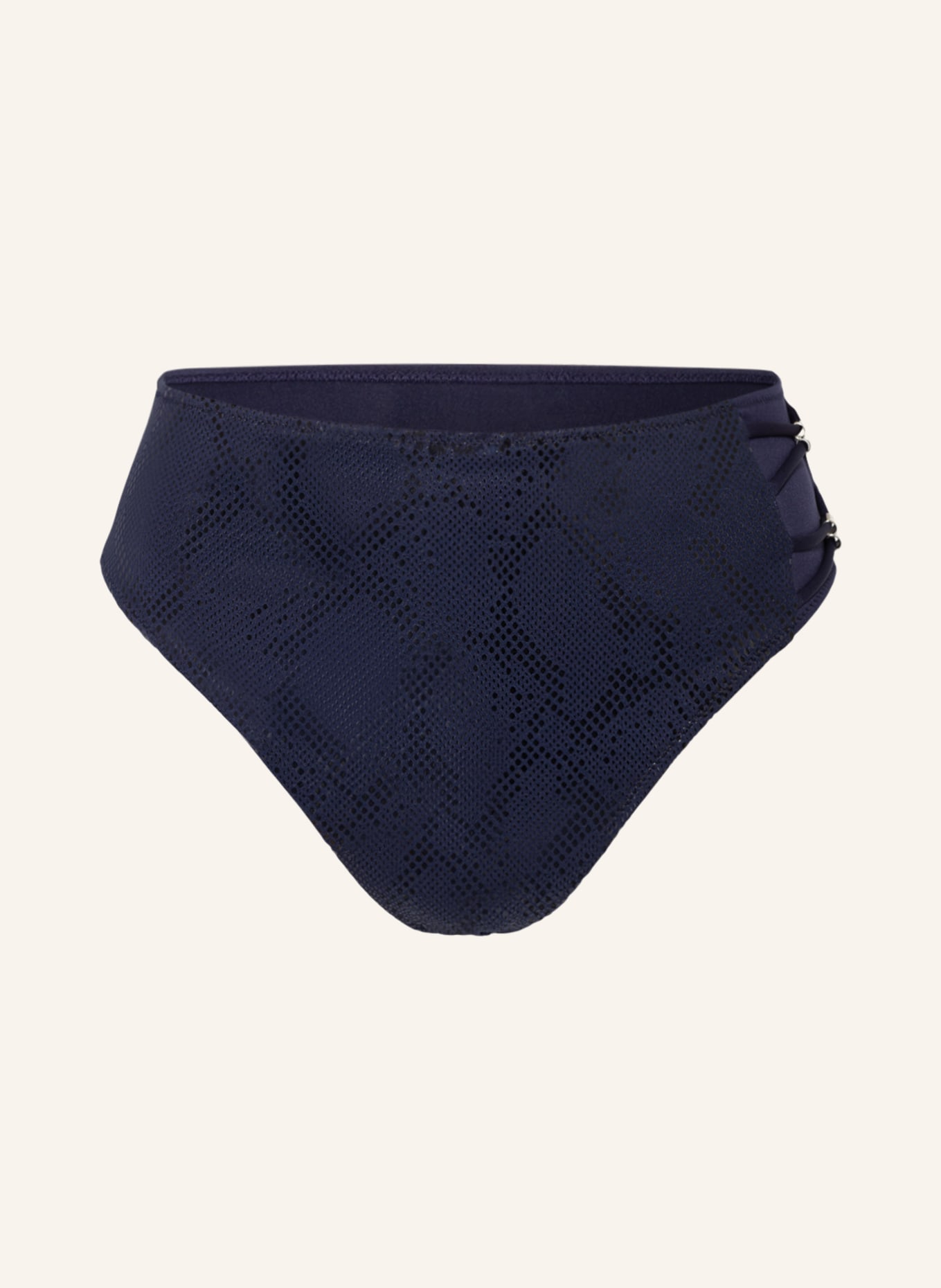 MARIE JO High waist bikini bottoms SAN DOMINO , Color: DARK BLUE (Image 1)