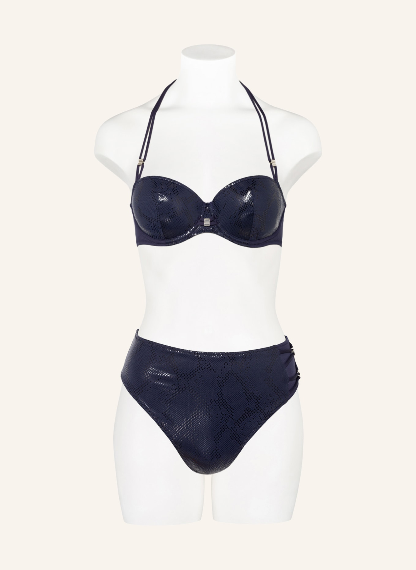 MARIE JO Balconette-Bikini-Top SAN DOMINO, Farbe: DUNKELBLAU (Bild 4)