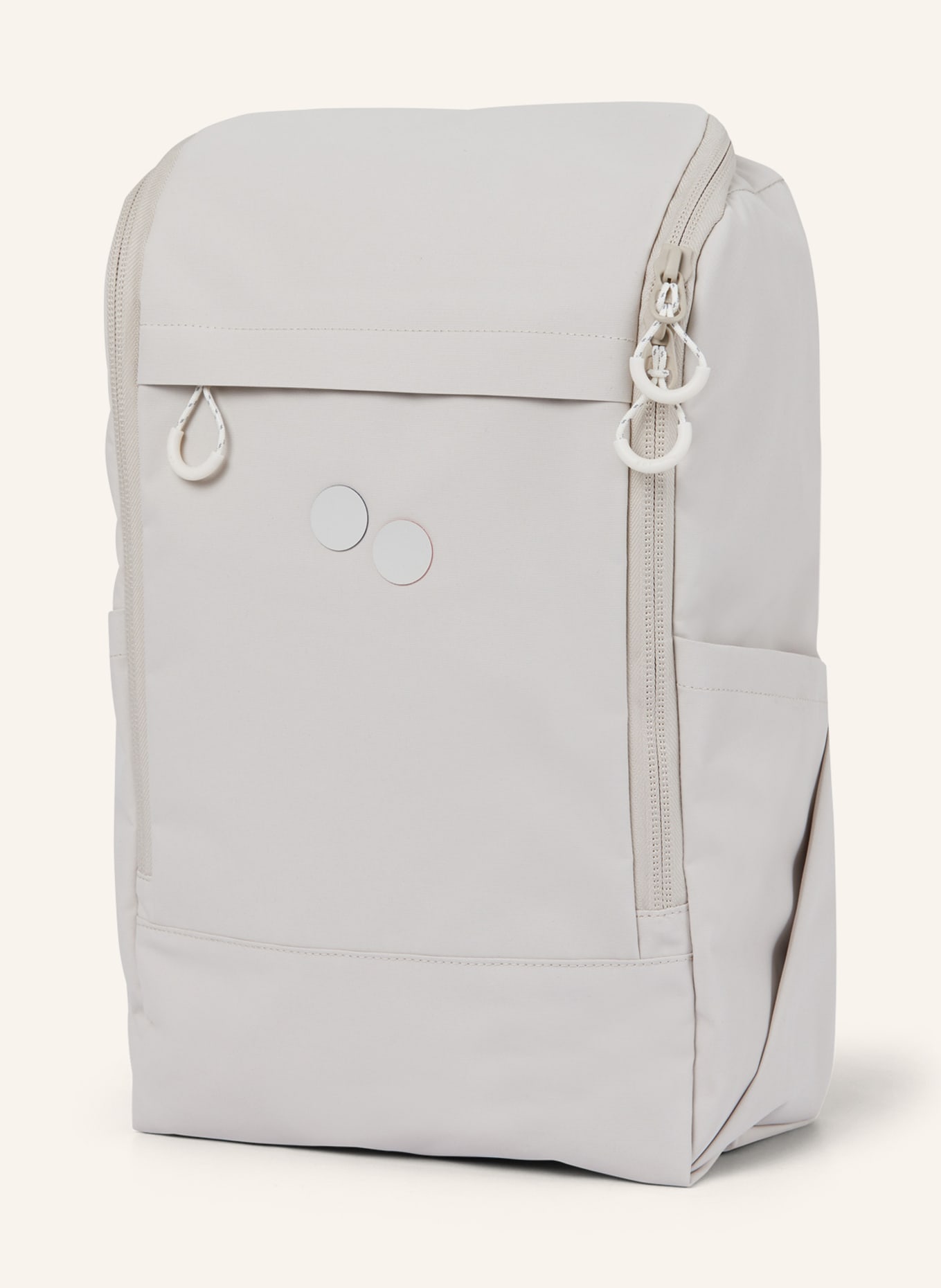 pinqponq Backpack PURIK with laptop compartment 21 l, Color: CREAM (Image 3)