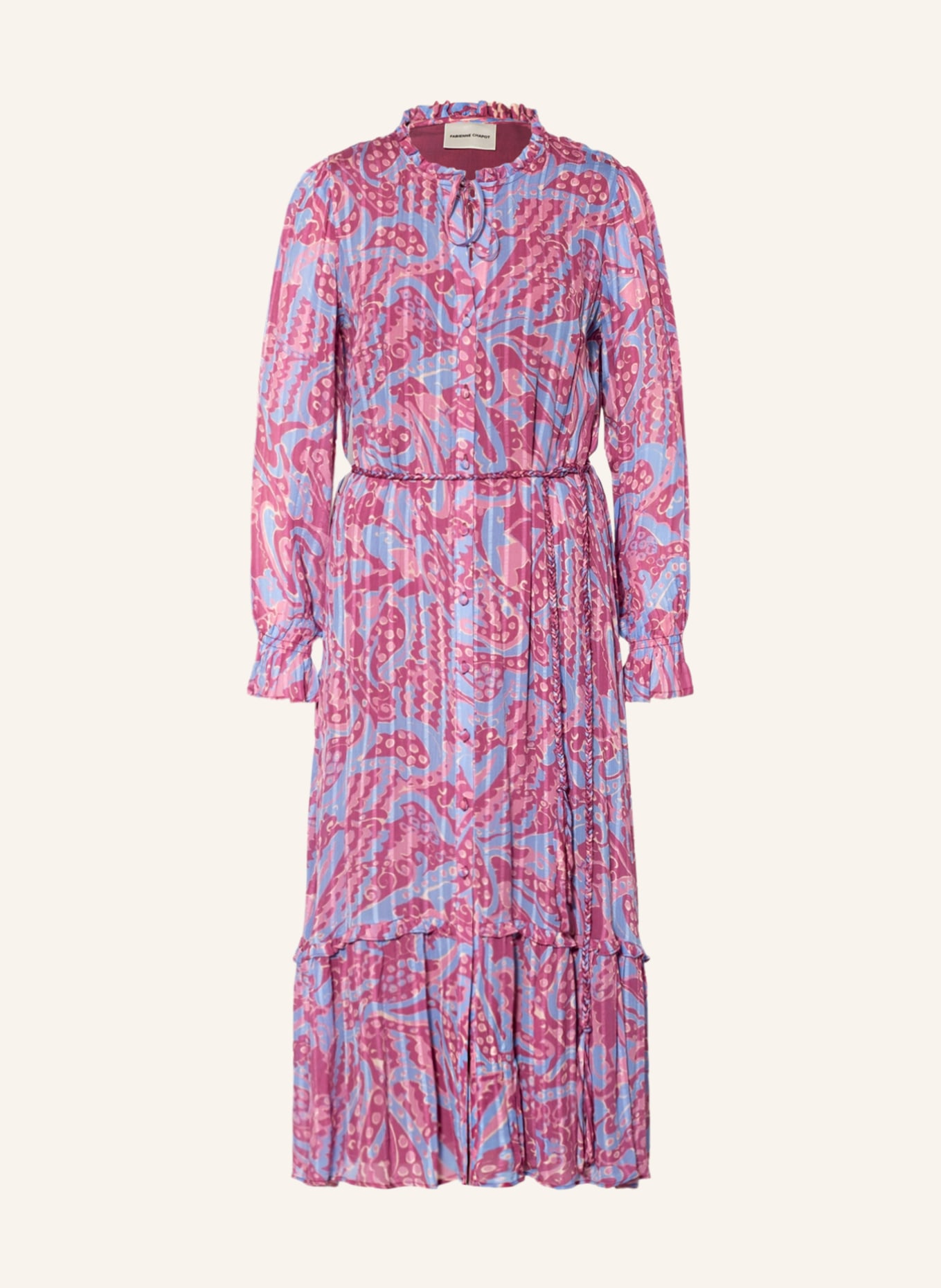 FABIENNE CHAPOT Dress MARILENE, Color: FUCHSIA/ LIGHT BLUE/ ROSE (Image 1)