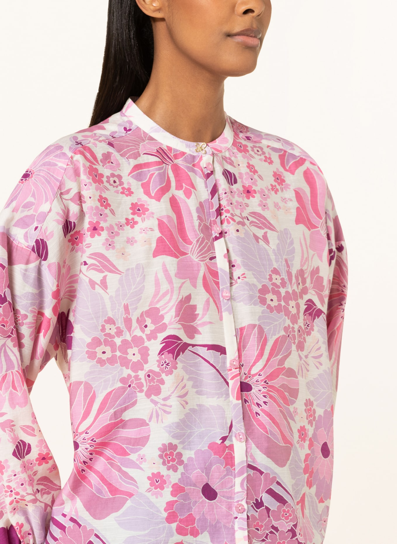 FABIENNE CHAPOT Bluse LEXI, Farbe: ROSA/ HELLLILA/ HELLROSA (Bild 4)