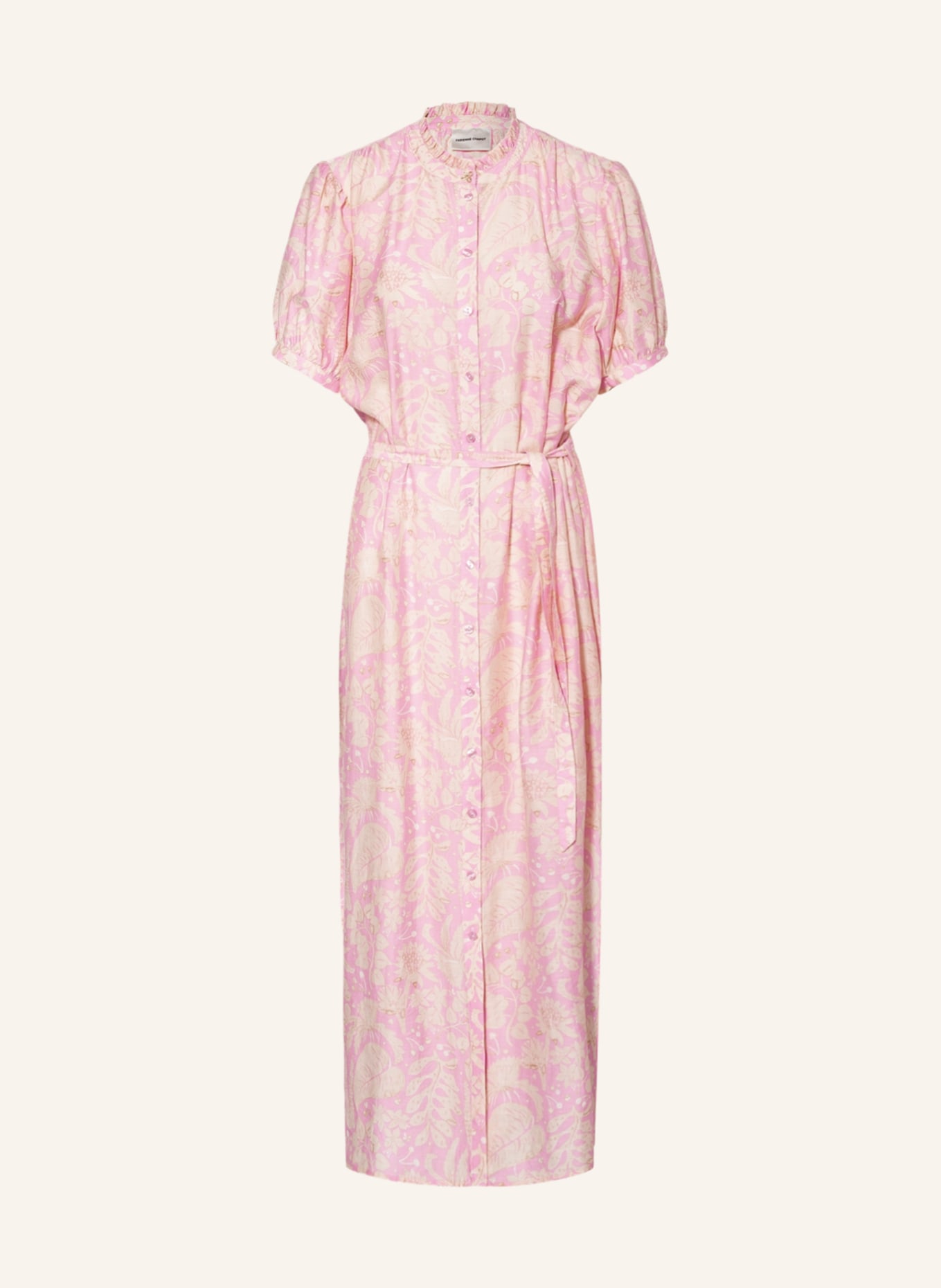 FABIENNE CHAPOT Dress GIRLFRIEND, Color: CREAM/ PINK (Image 1)