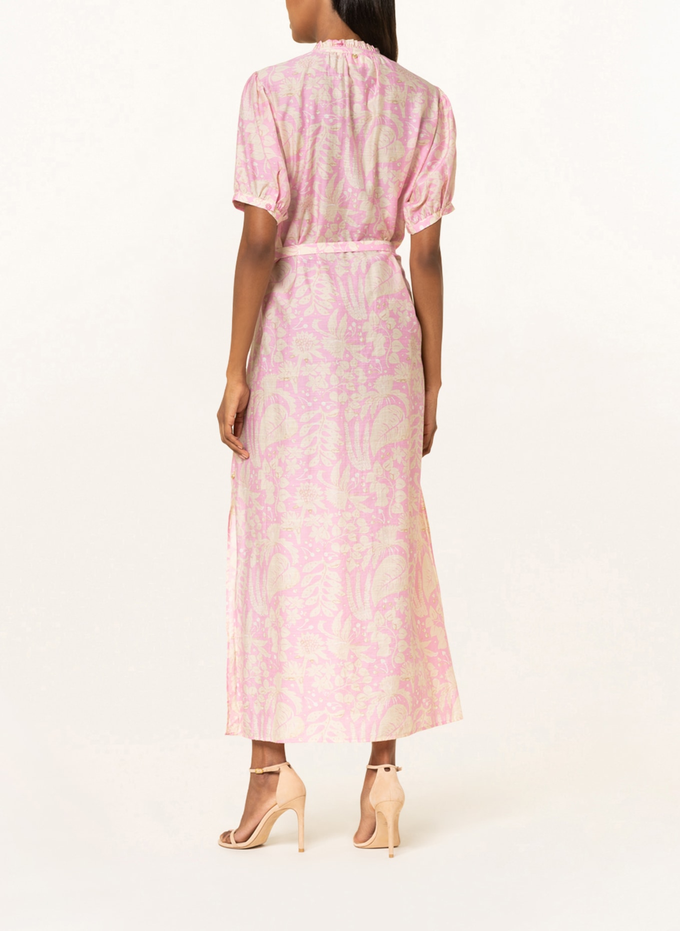 FABIENNE CHAPOT Dress GIRLFRIEND, Color: CREAM/ PINK (Image 3)