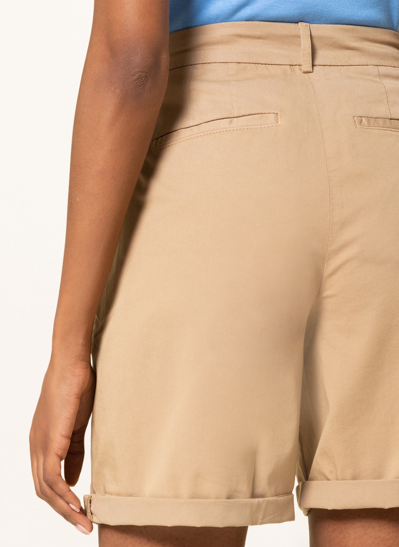 TOMMY HILFIGER Chino shorts, Color: CAMEL (Image 5)